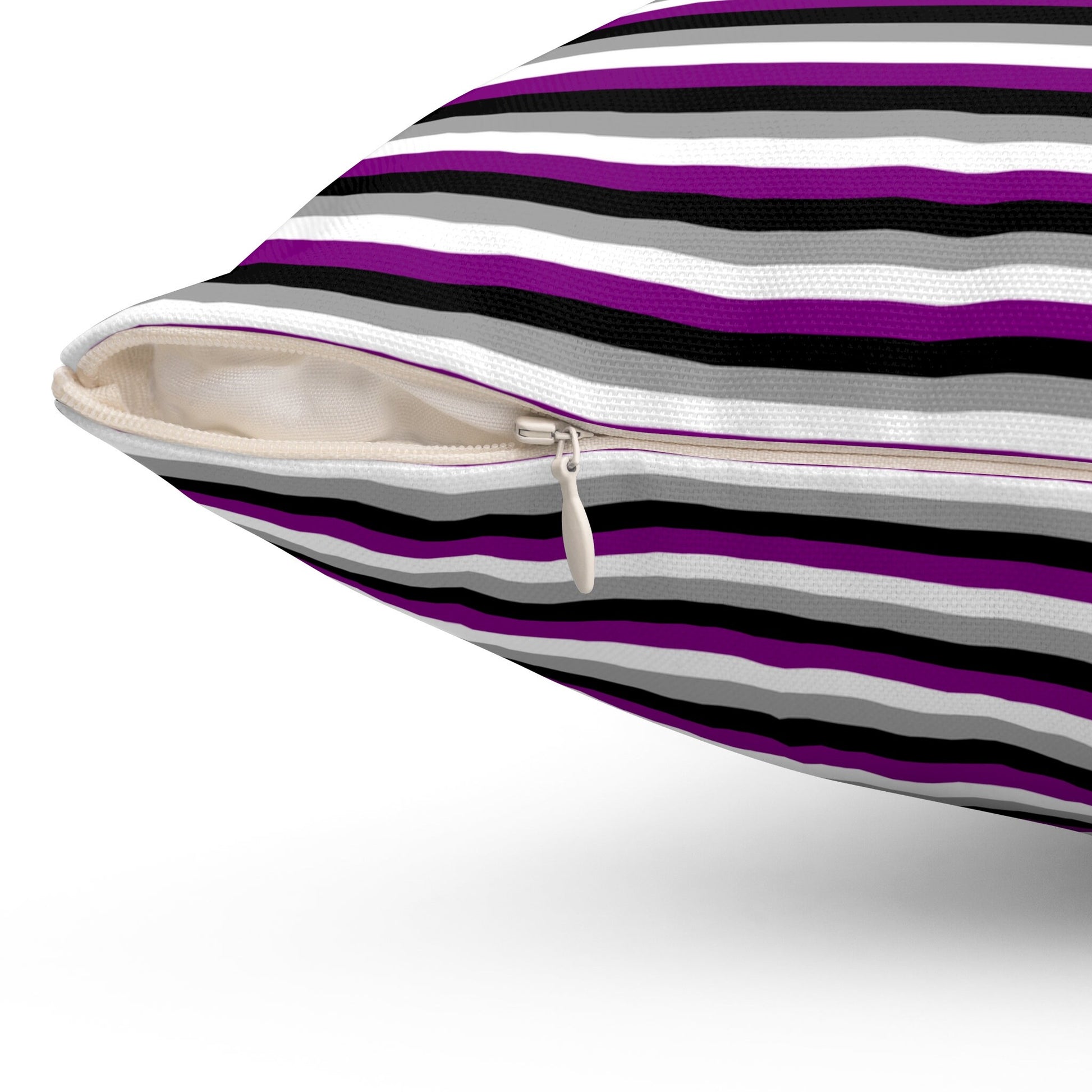 Asexual Pride Spun Polyester Square Pillow