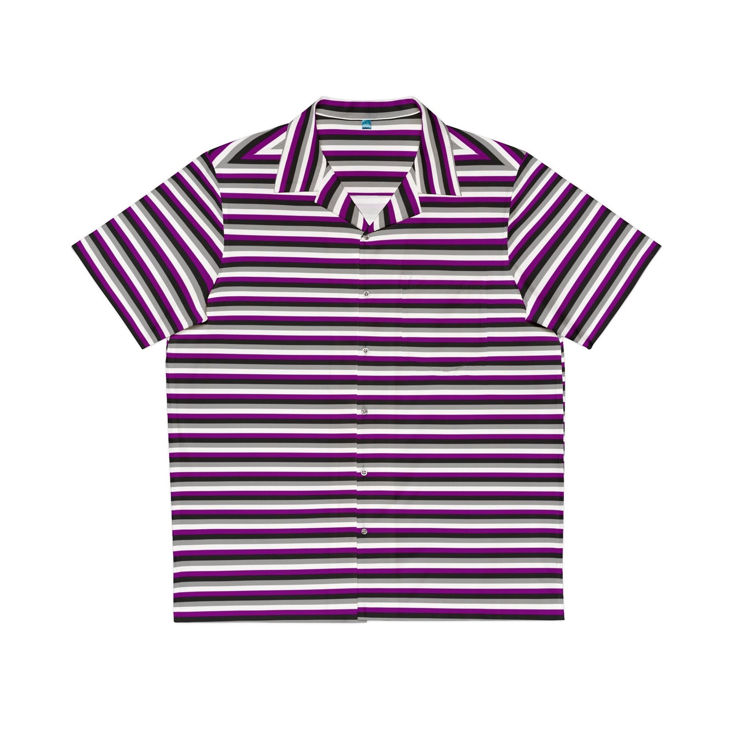 Asexual Pride stripes Hawaiian Shirt (AOP)