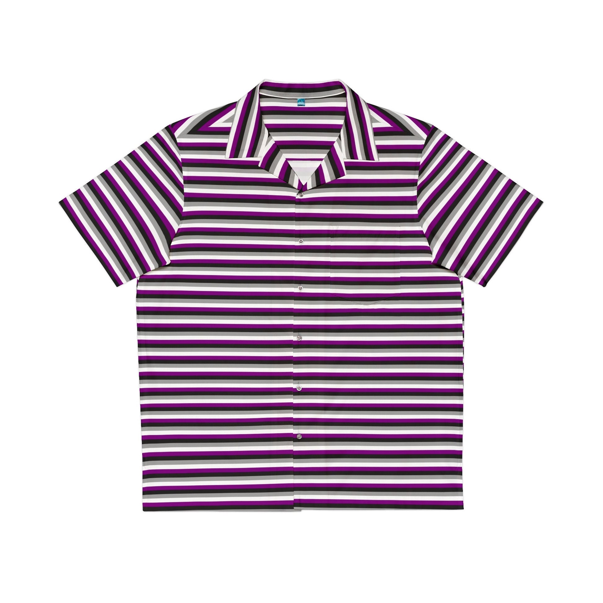 Asexual Pride stripes Hawaiian Shirt (AOP)