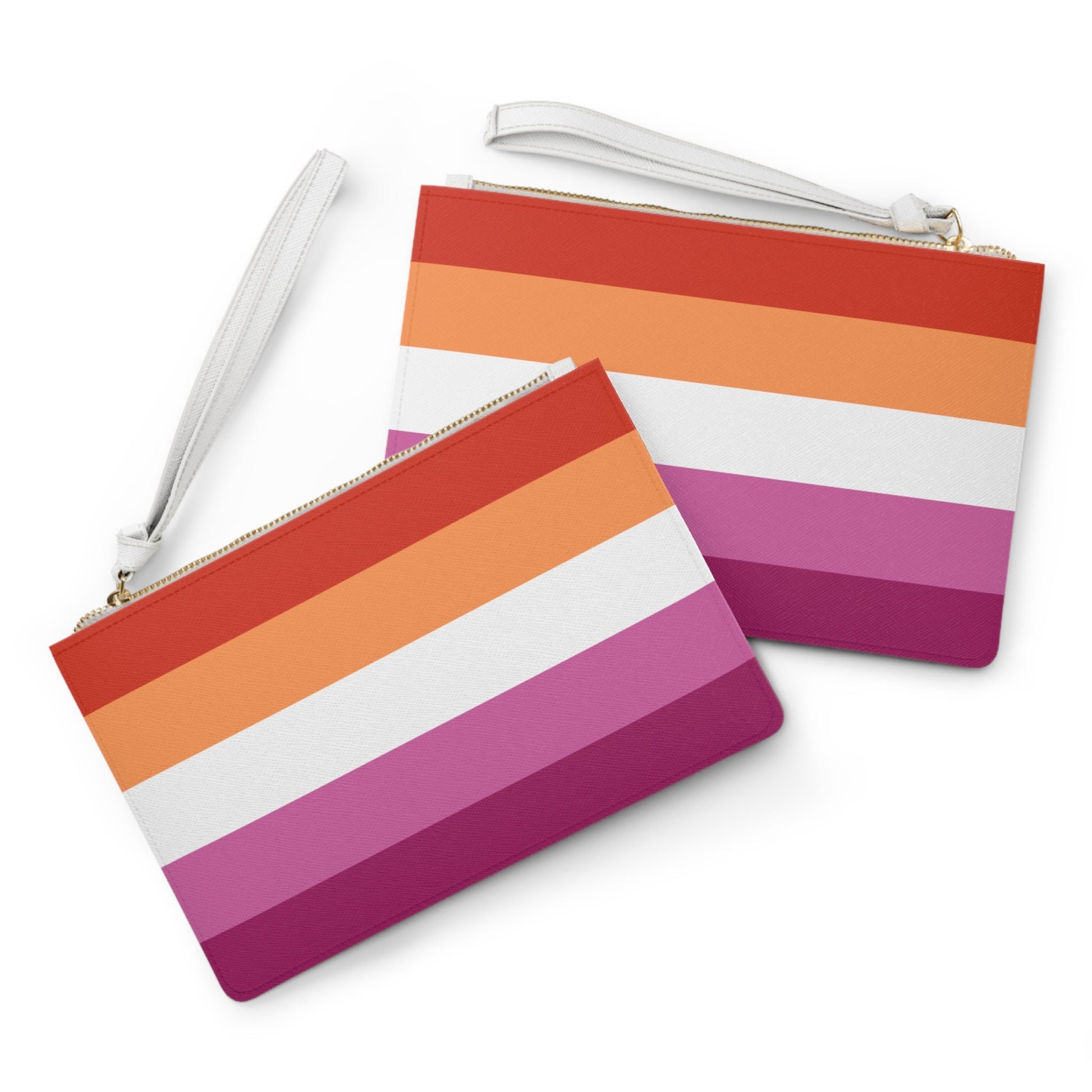 Lesbian Flag Clutch Bag