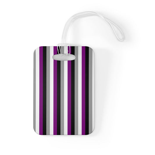 Asexual pride Flag Luggage Bag Tag