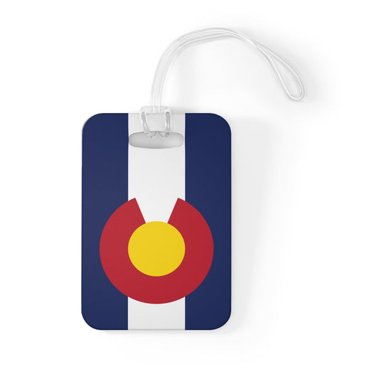 Colorado Flag Luggage Bag Tag