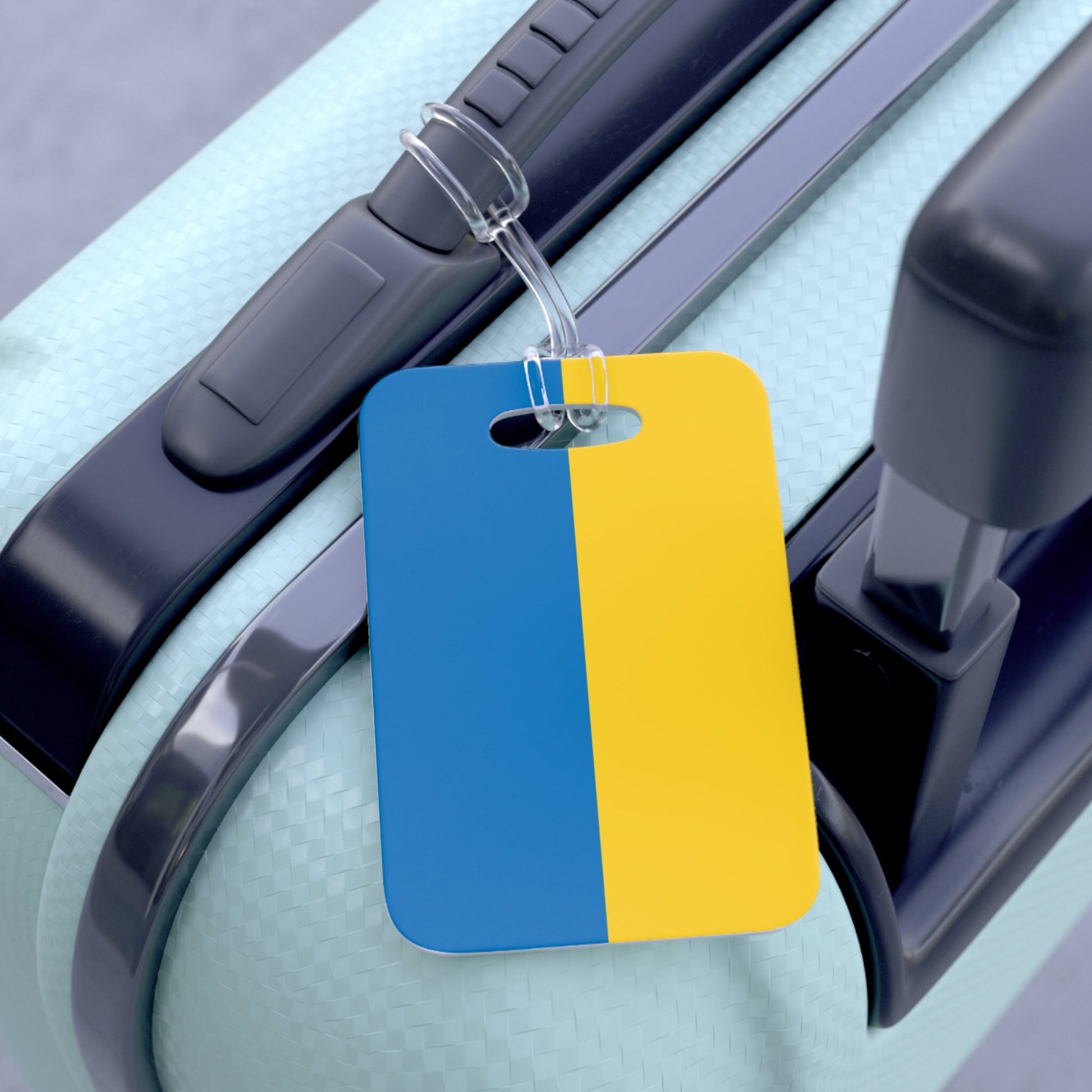 Ukraine Flag Luggage Bag Tag