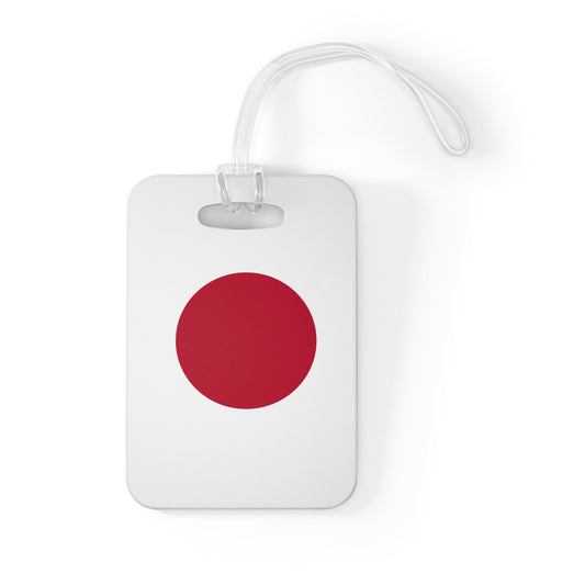 Japan Flag Luggage Bag Tag