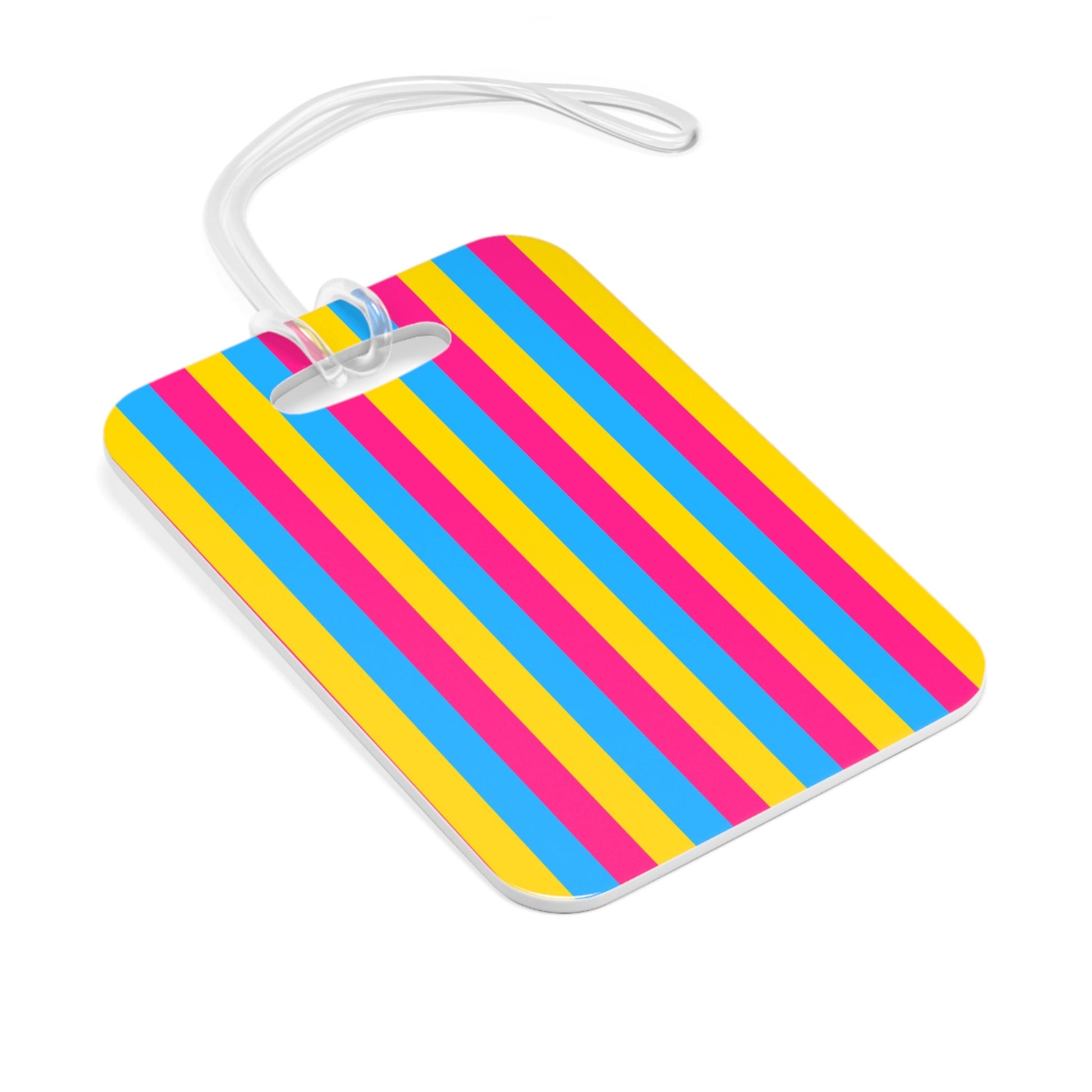 Pansexuality Pride Flag Luggage Bag Tag