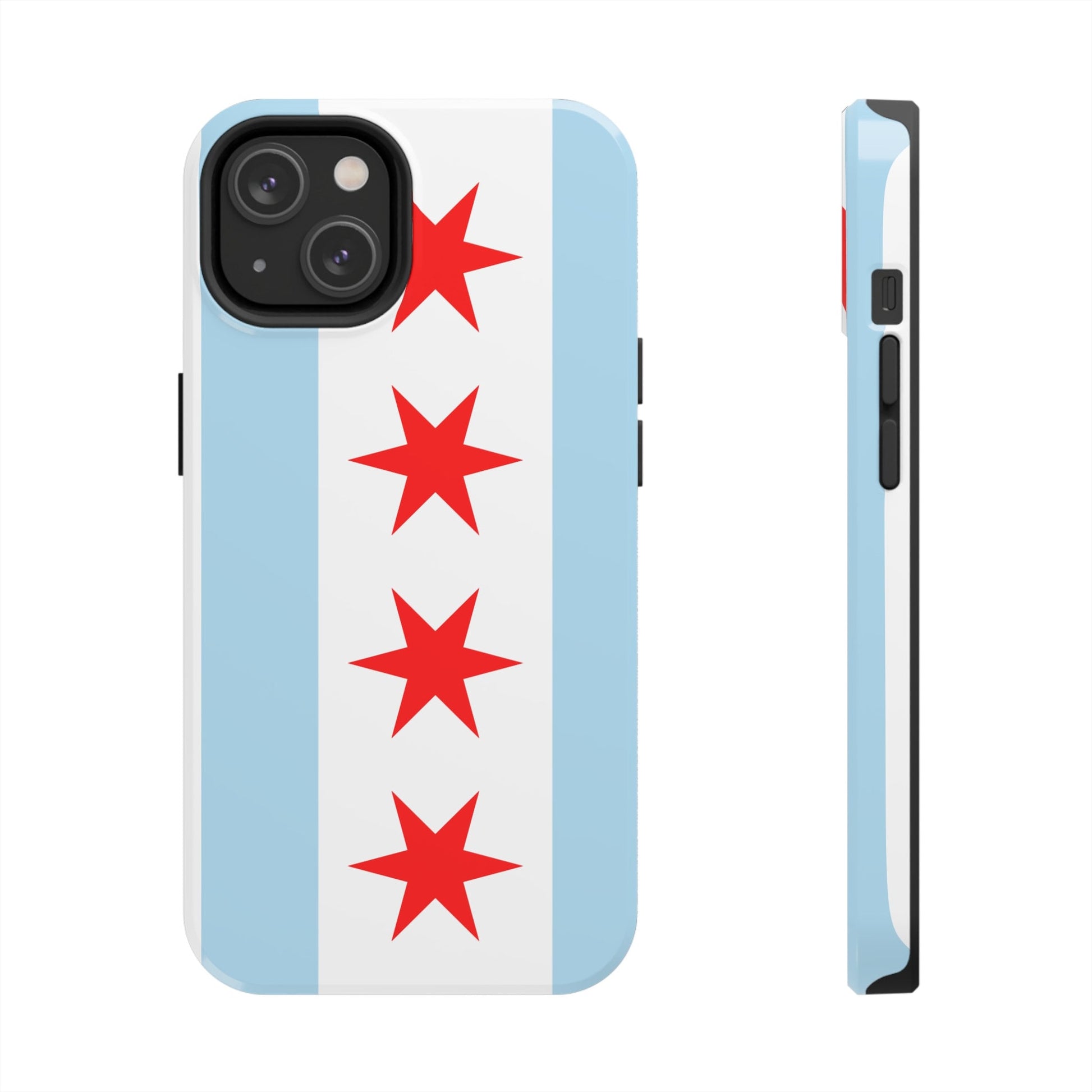 Chicago Illinois City Flag Tough Phone Cases