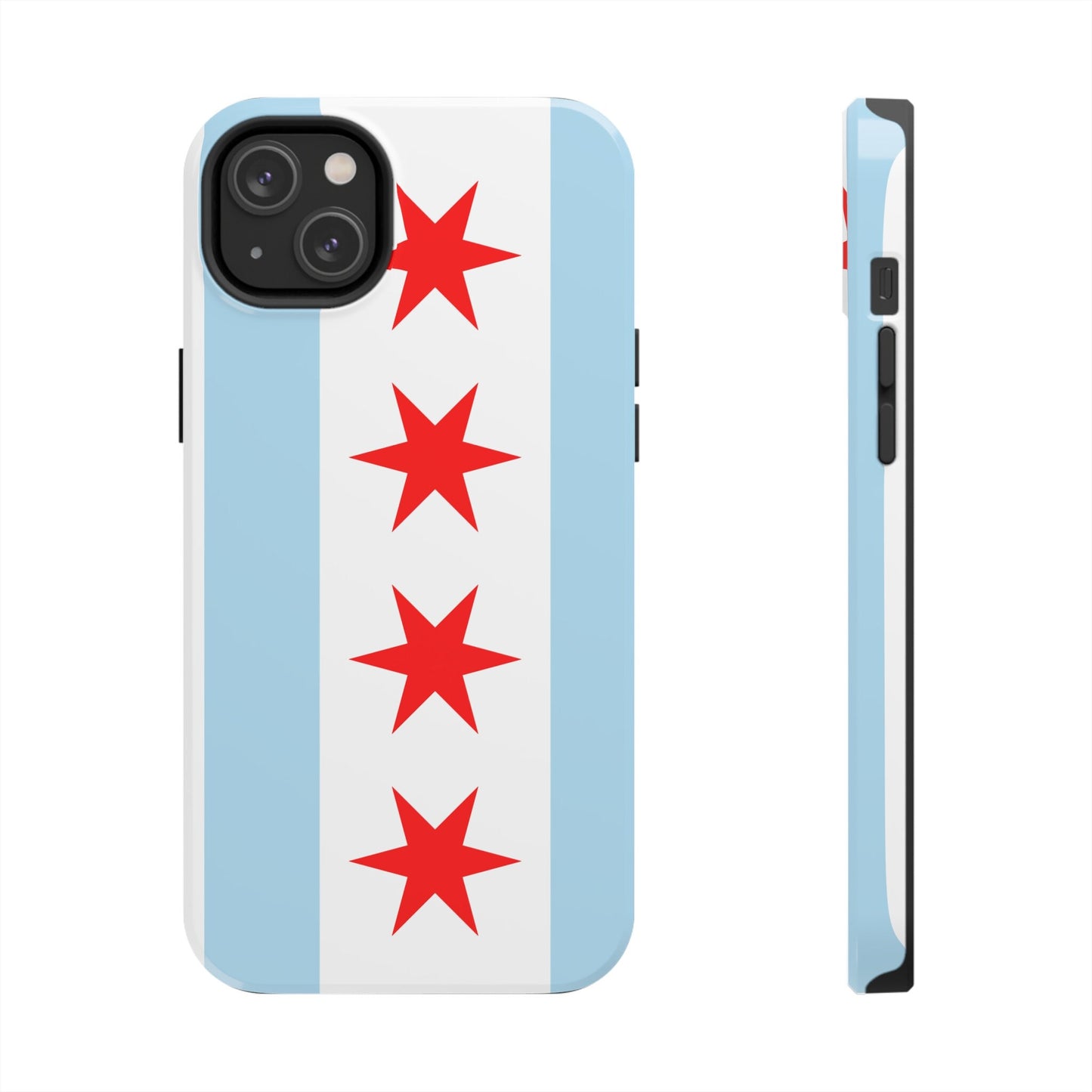 Chicago Illinois City Flag Tough Phone Cases