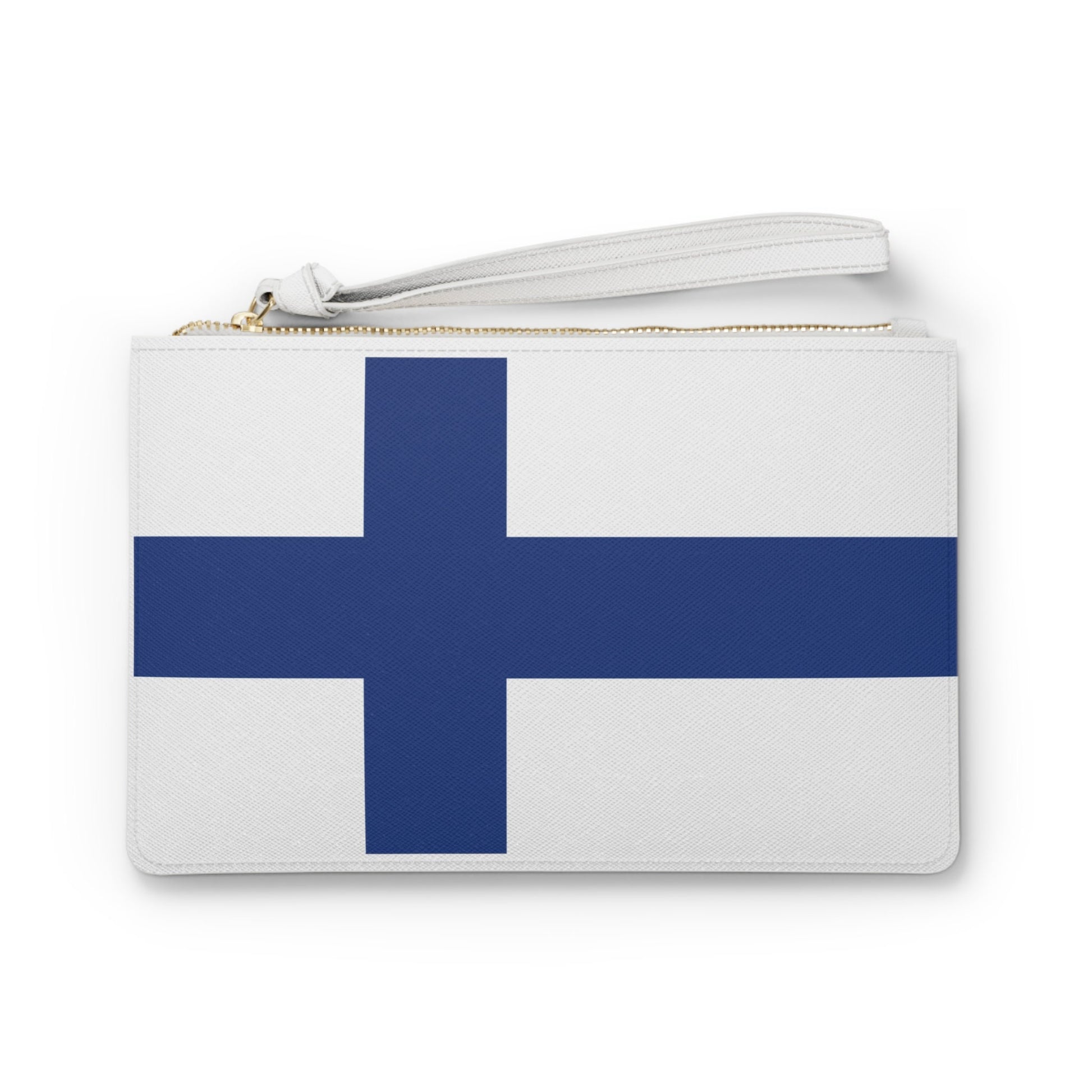 Finland Flag Clutch Bag