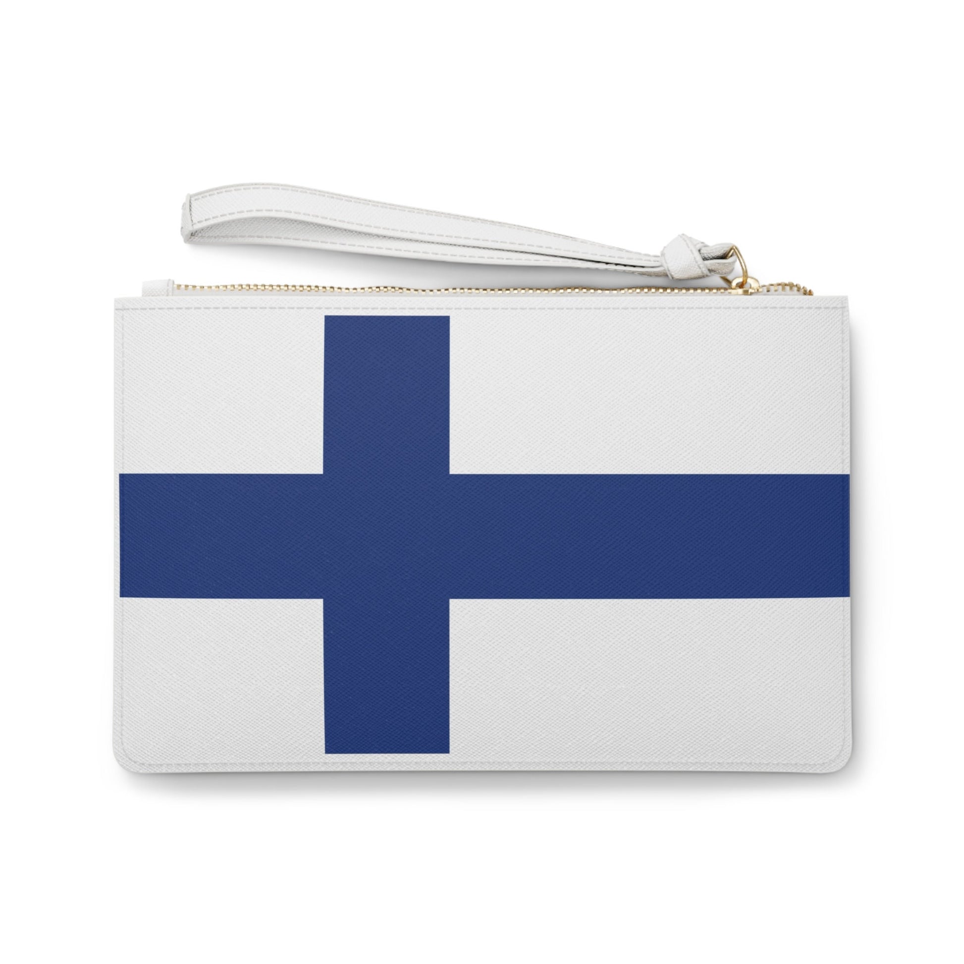 Finland Flag Clutch Bag