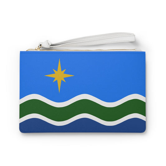 Duluth Minnesota Flag Clutch Bag