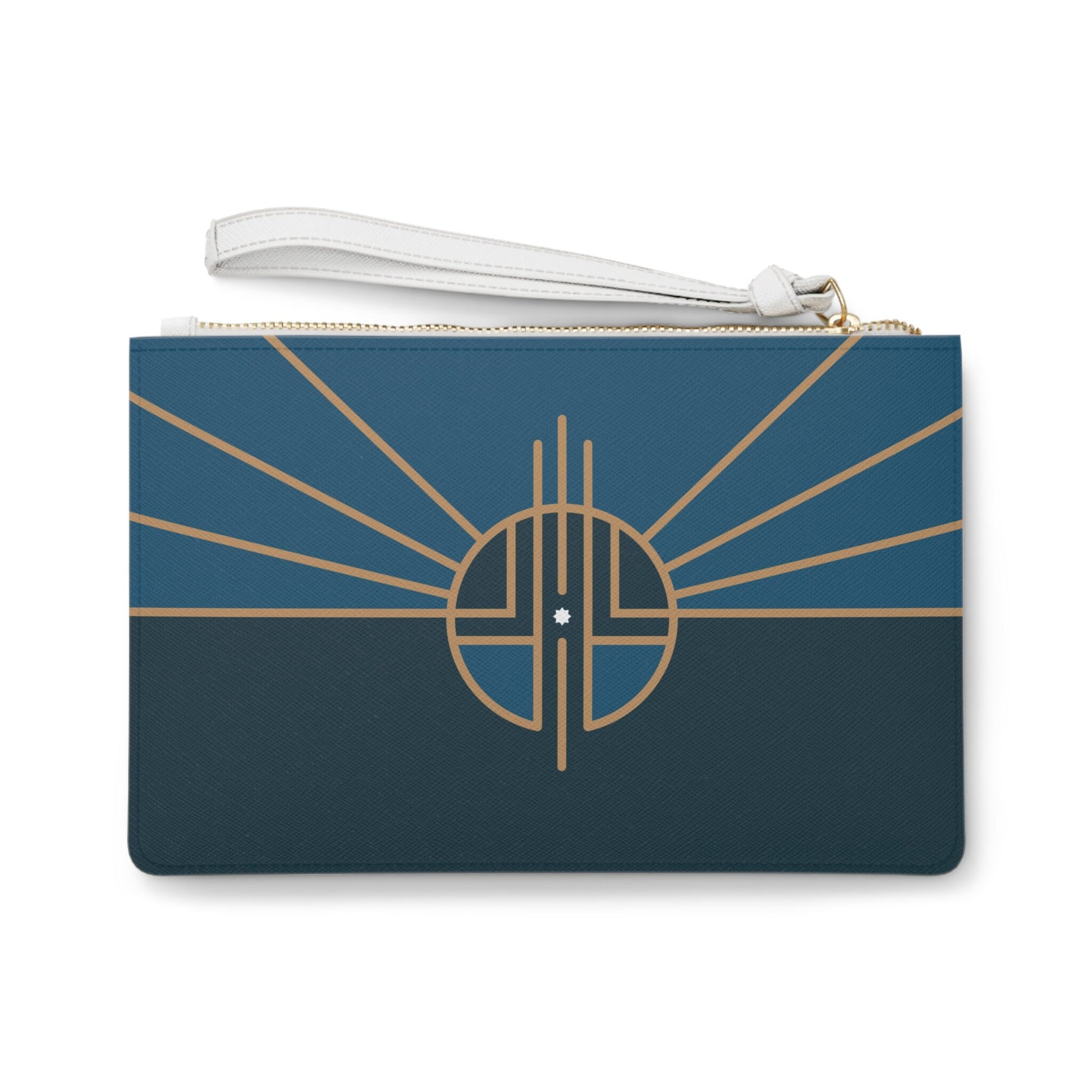 Lincoln Nebraska Flag Clutch Bag