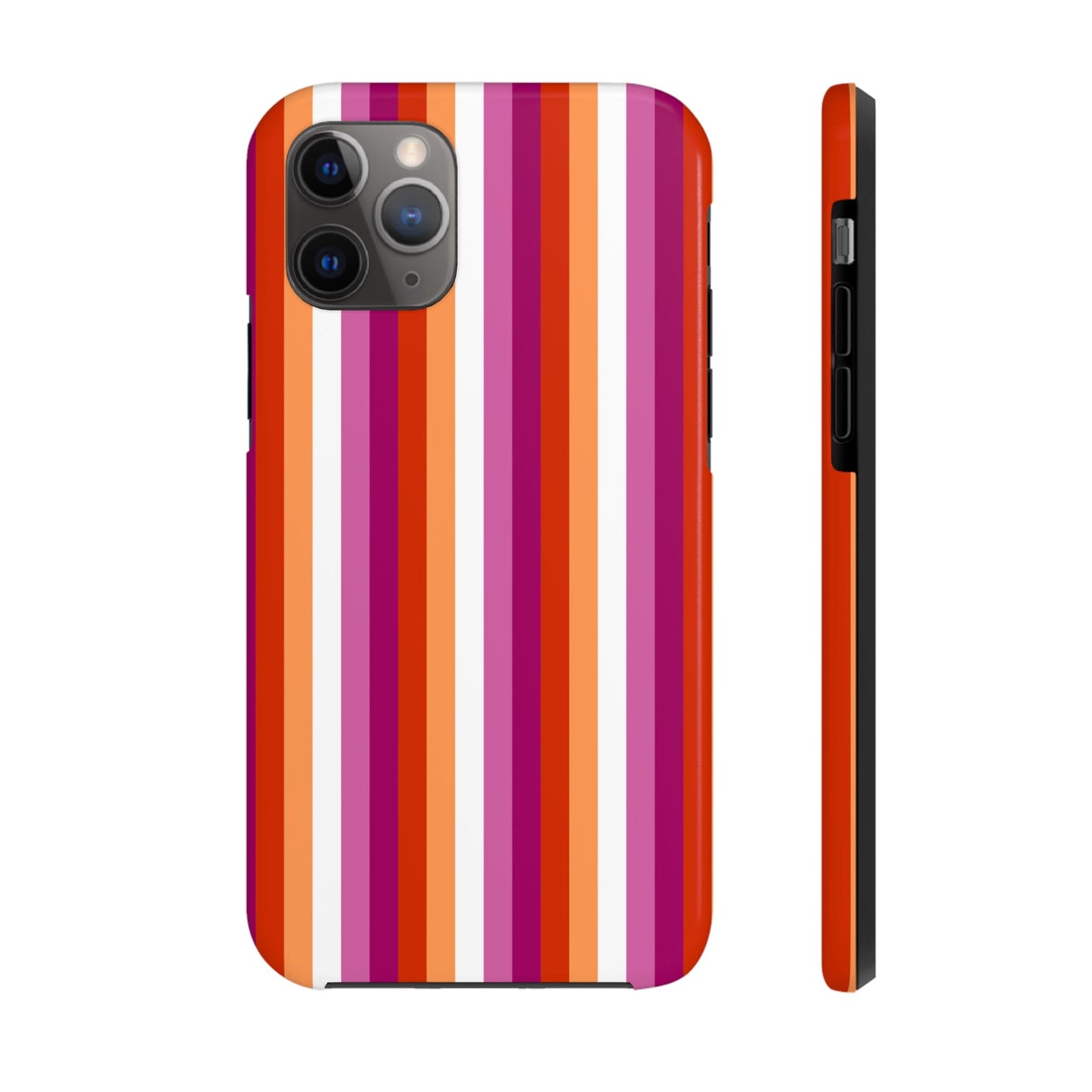 Lesbian Pride Flag Tough Phone Cases