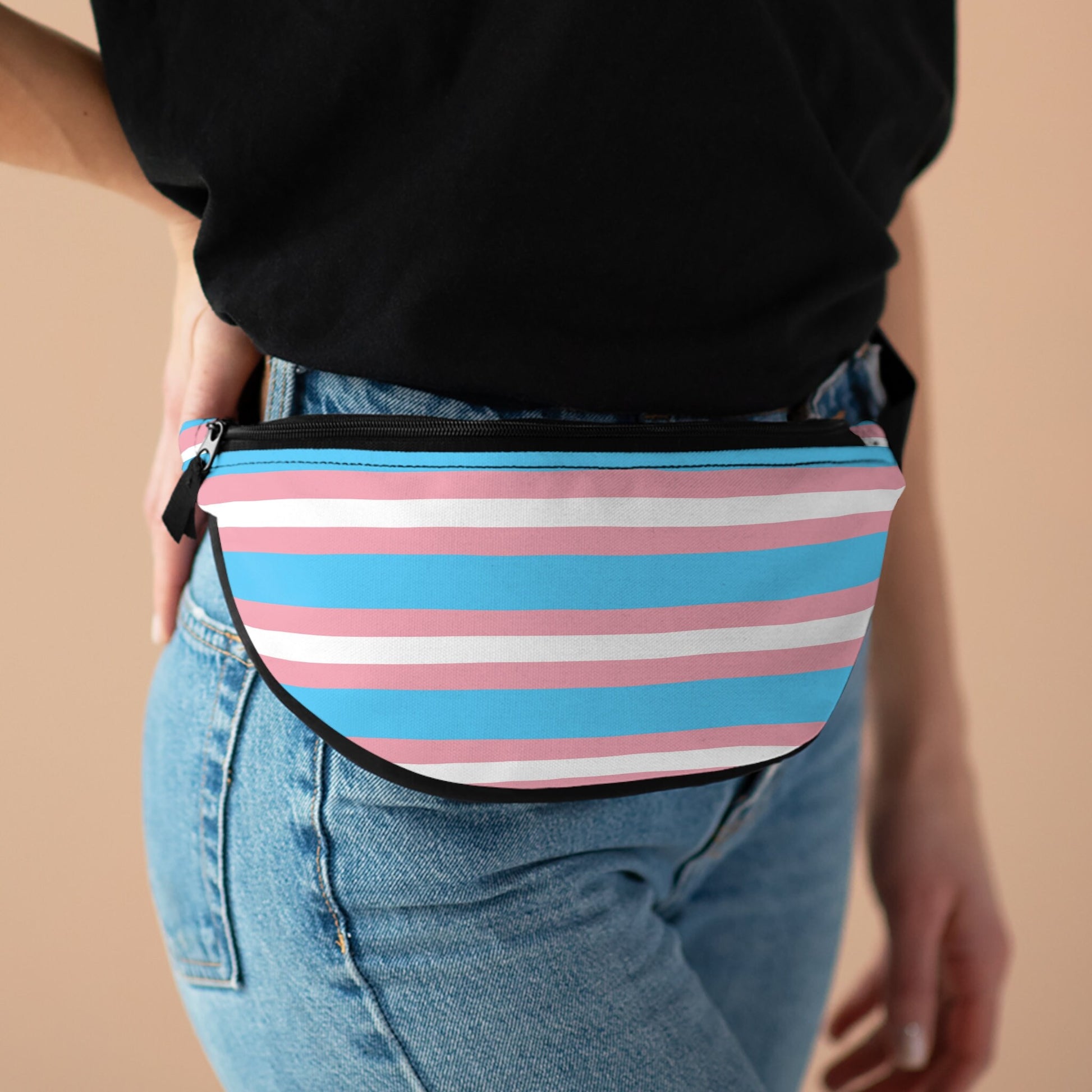 Transgender Pride Flag Fanny Pack