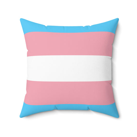 Transgender Pride Spun Polyester Square Pillow