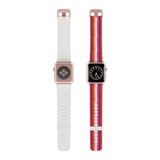 Lesbian Pride Flag Watch Band for Apple Watch