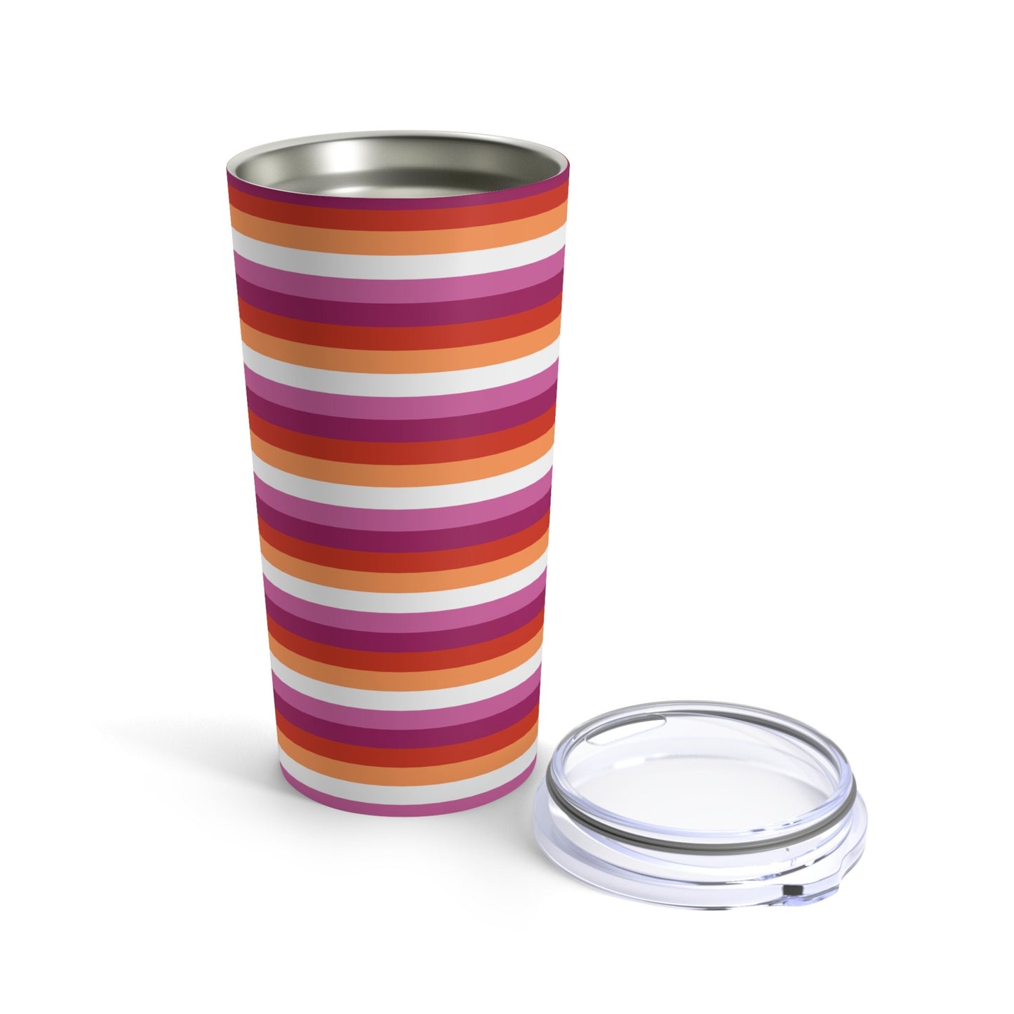 Lesbian Pride Flag Tumbler 20oz