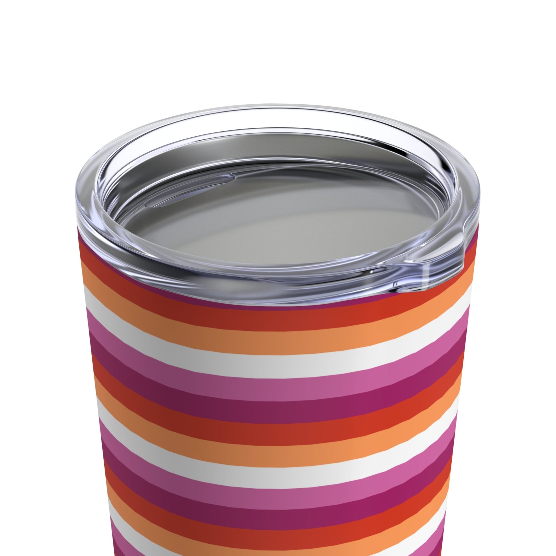 Lesbian Pride Flag Tumbler 20oz