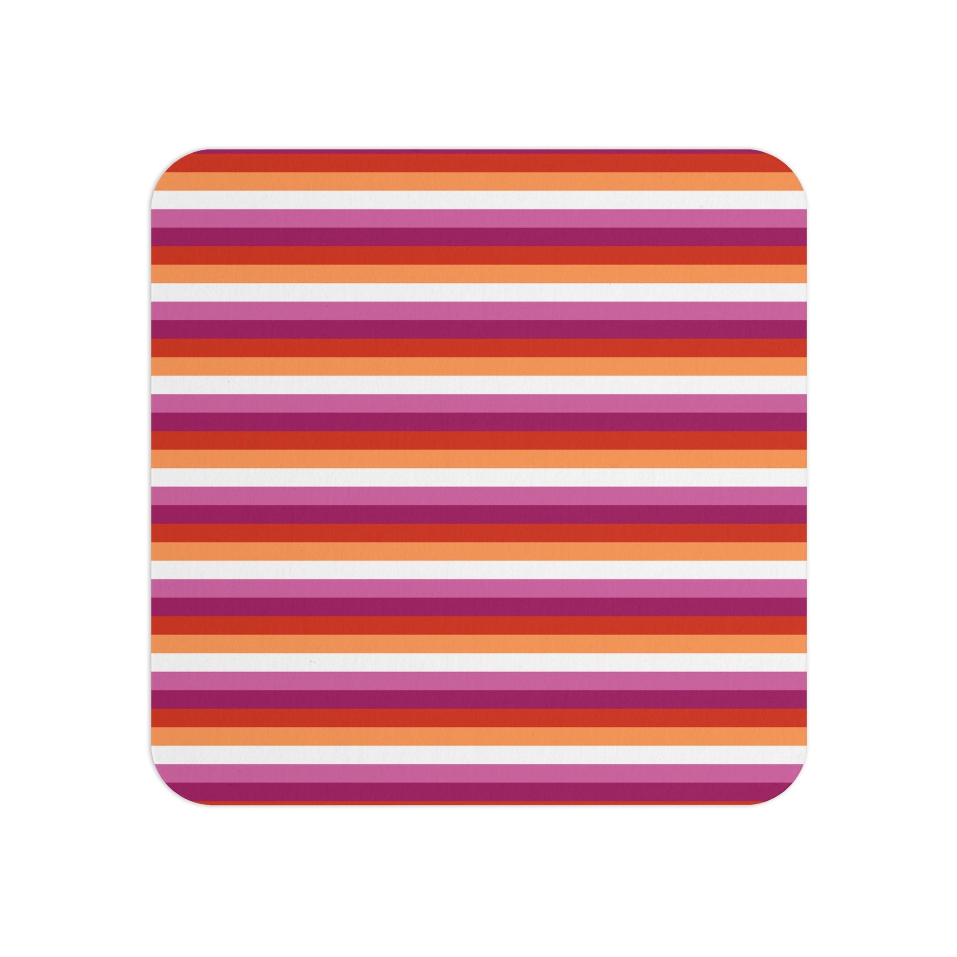 Lesbian Pride Flag Coasters (50, 100 pcs)