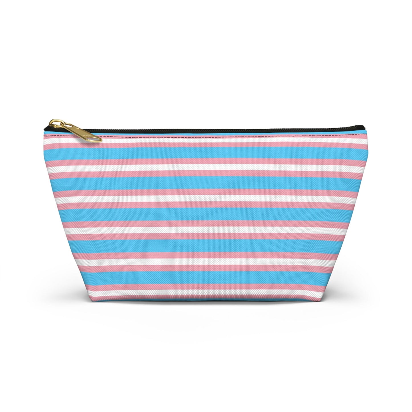 Transgender Pride Flag Accessory Pouch w T-bottom