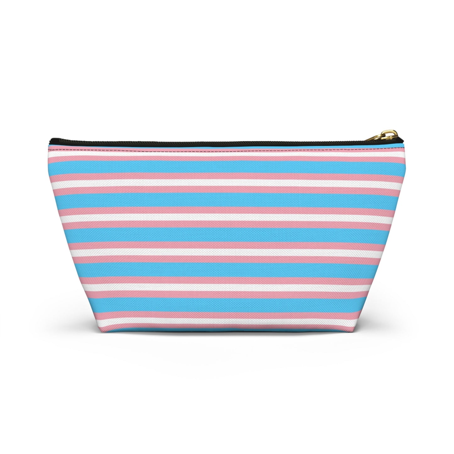 Transgender Pride Flag Accessory Pouch w T-bottom