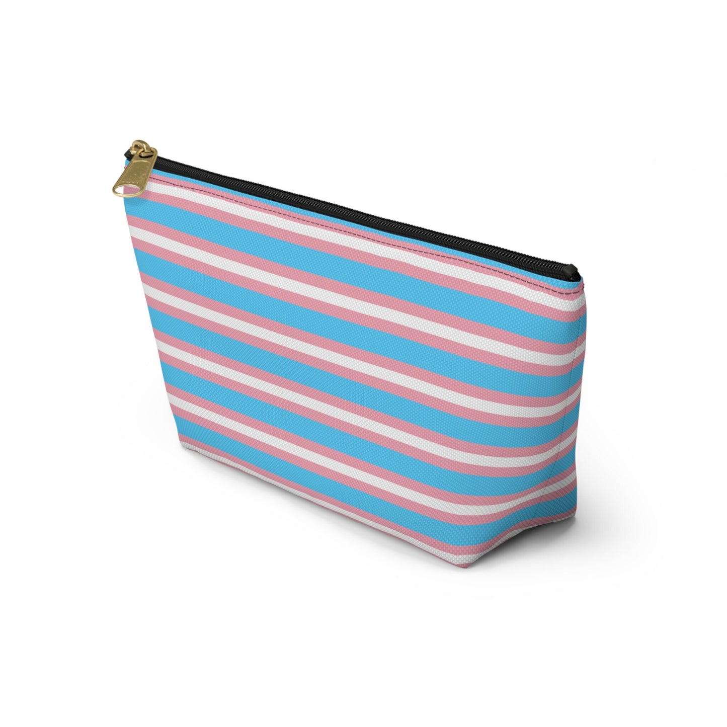 Transgender Pride Flag Accessory Pouch w T-bottom