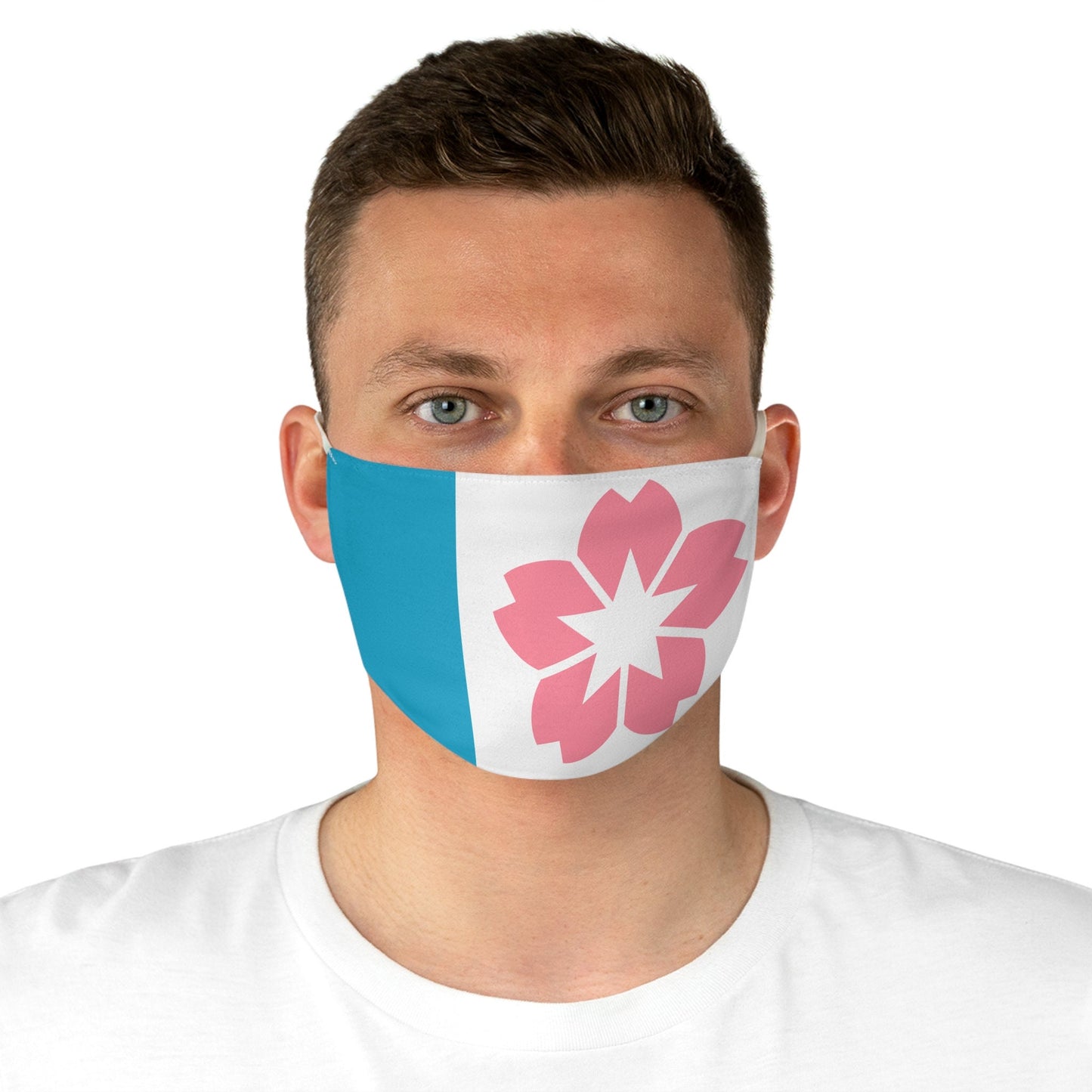 Salem Oregon Flag Fabric Face Mask