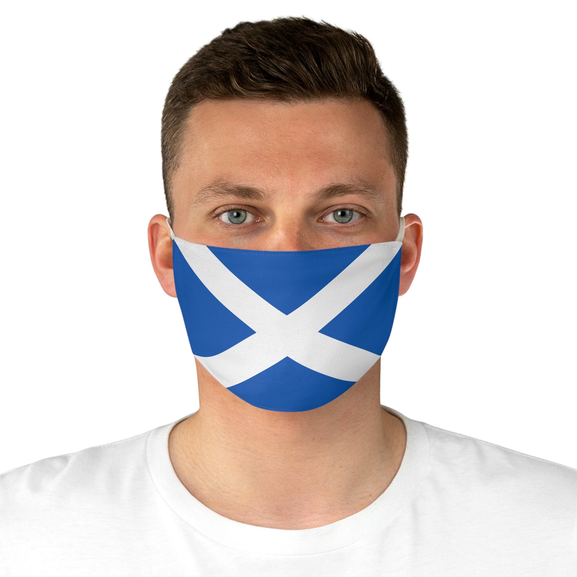 Scotland Flag Fabric Face Mask