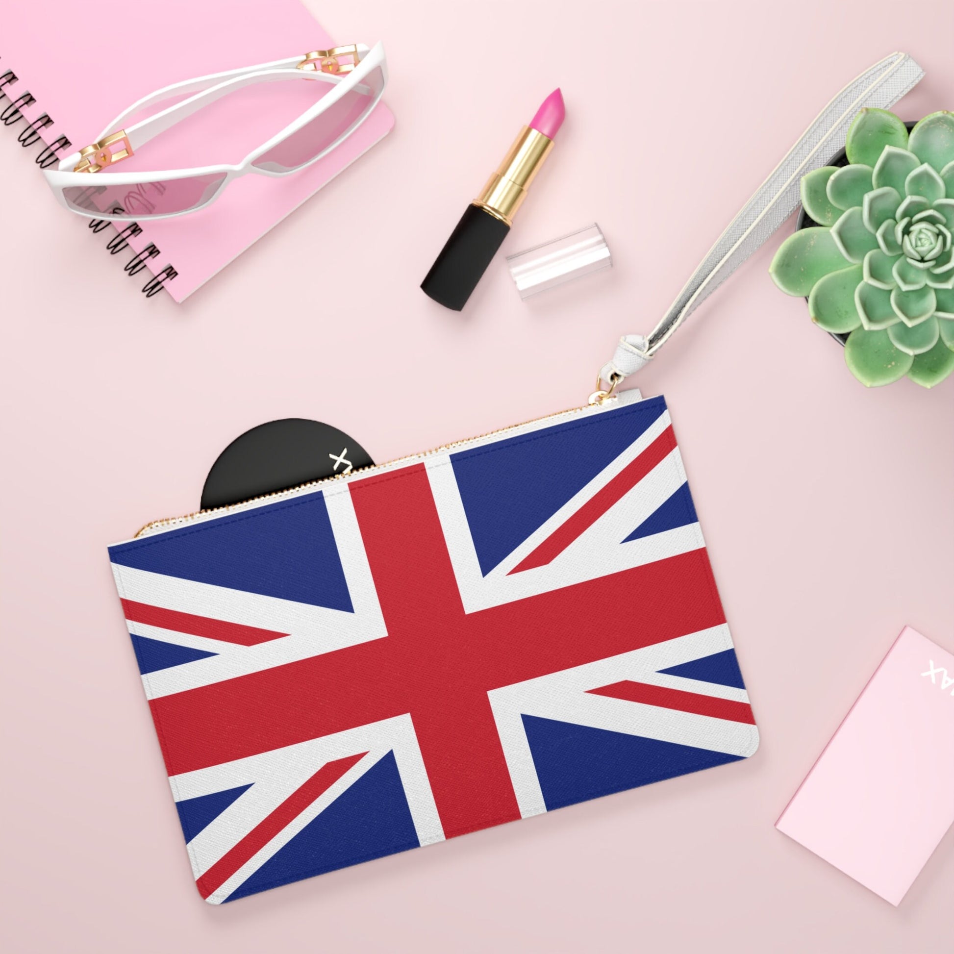 UK United Kingdom Flag Clutch Bag