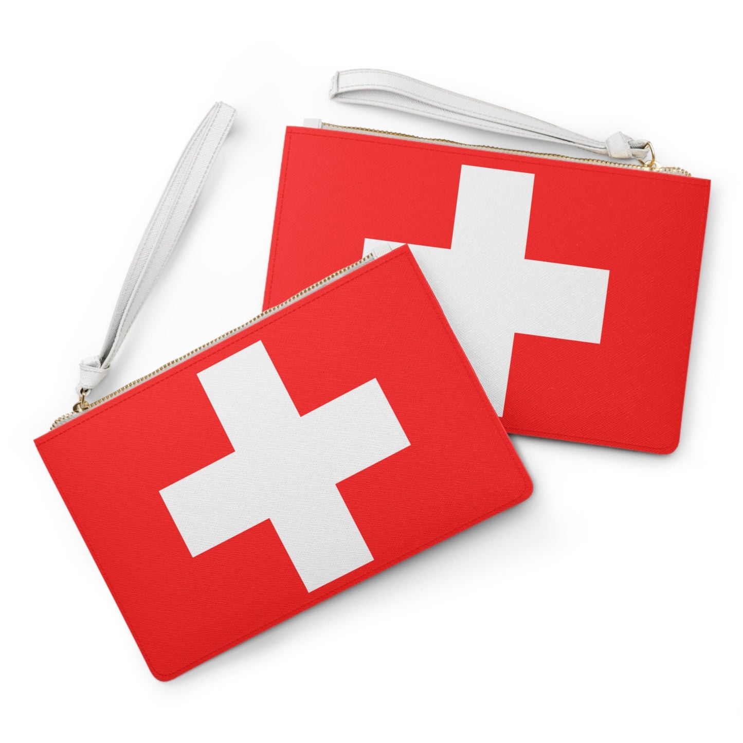 Switzerland Flag Clutch Bag