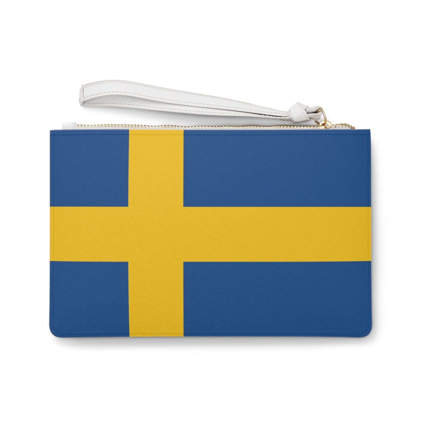 Sweden Flag Clutch Bag
