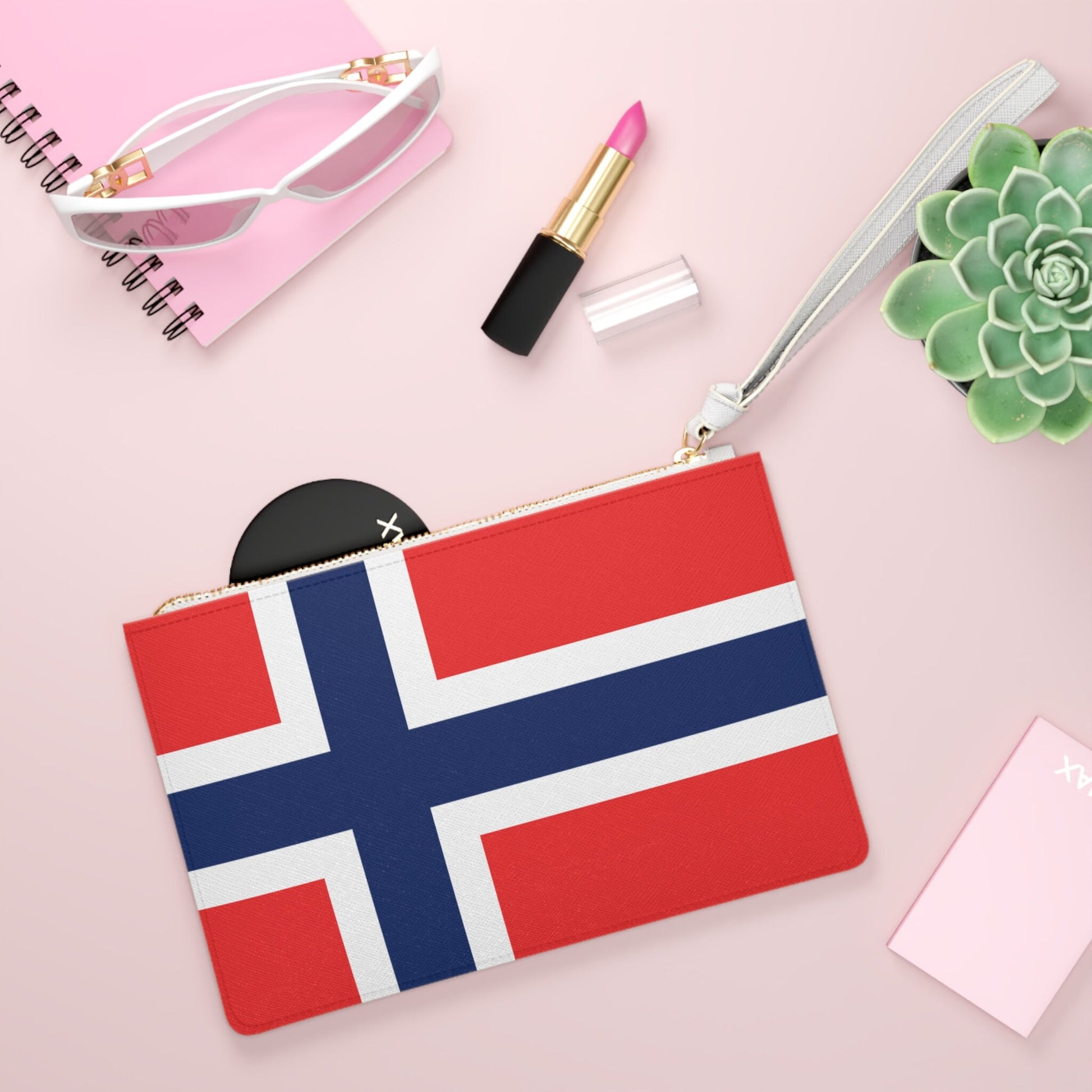 Norway Flag Clutch Bag