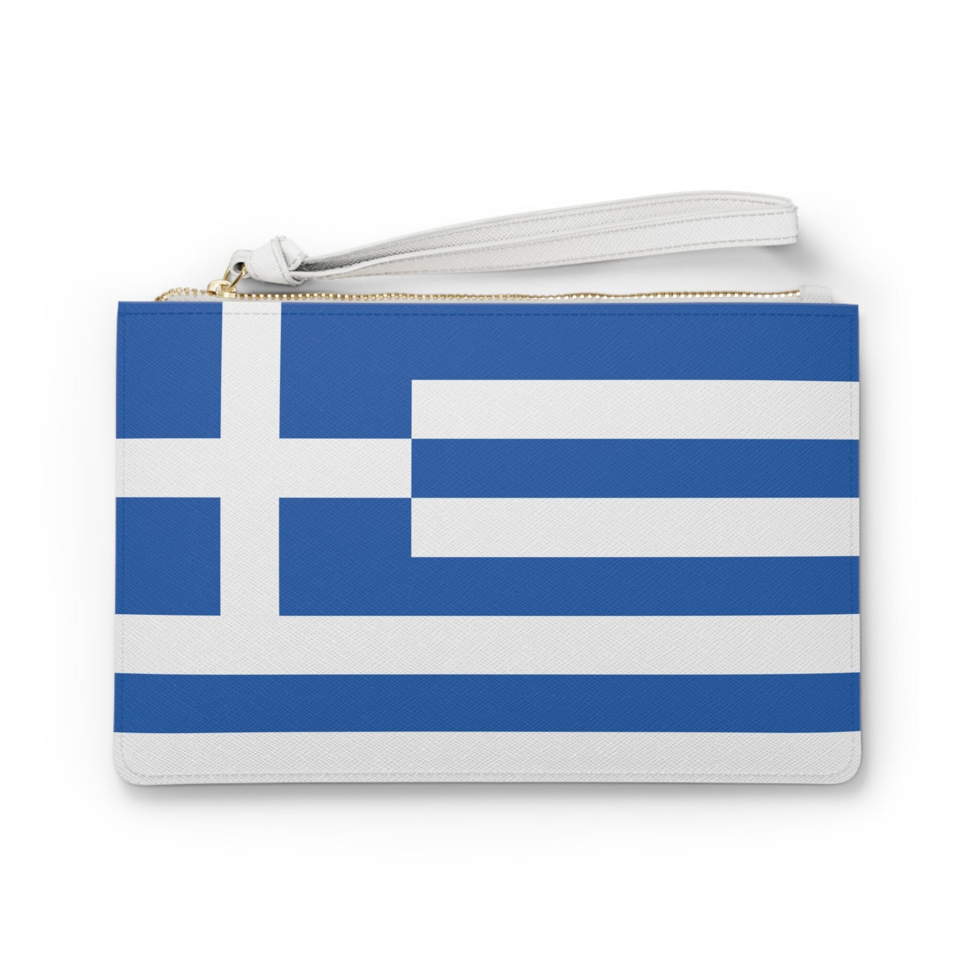 Greece Flag Clutch Bag