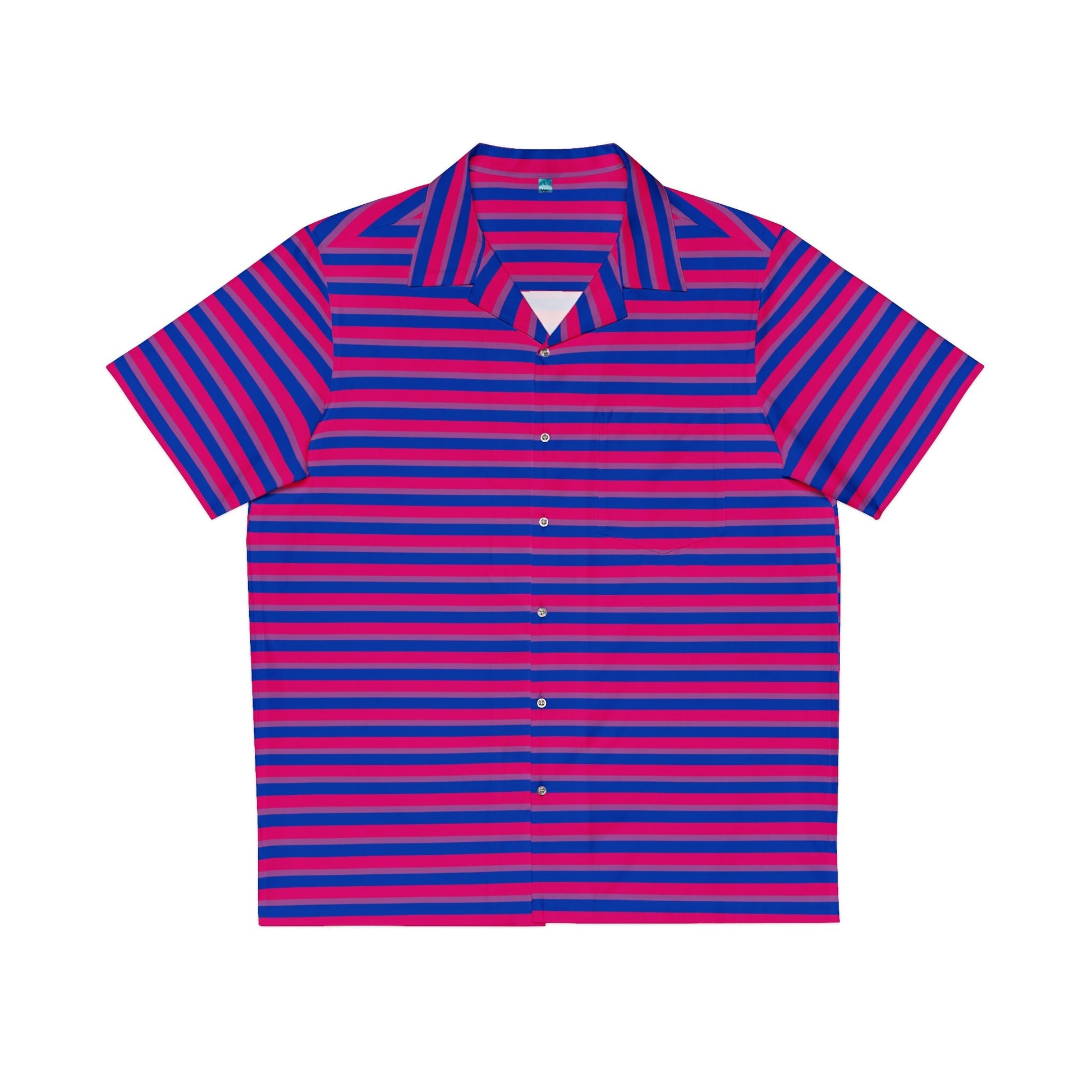 Bisexual Pride stripes Hawaiian Shirt (AOP)