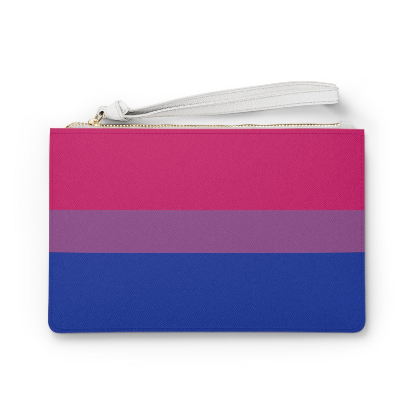 Bisexual Flag Clutch Bag