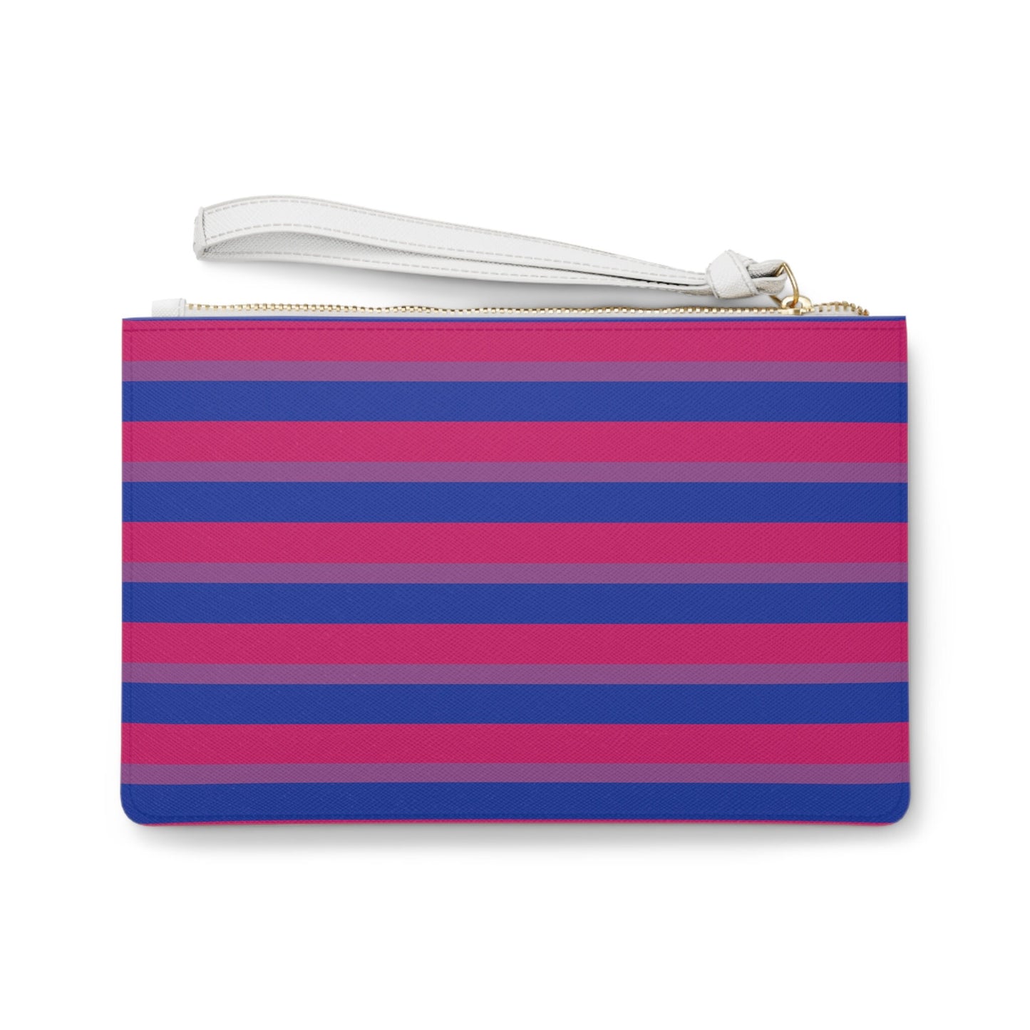 Bisexual Flag Clutch Bag