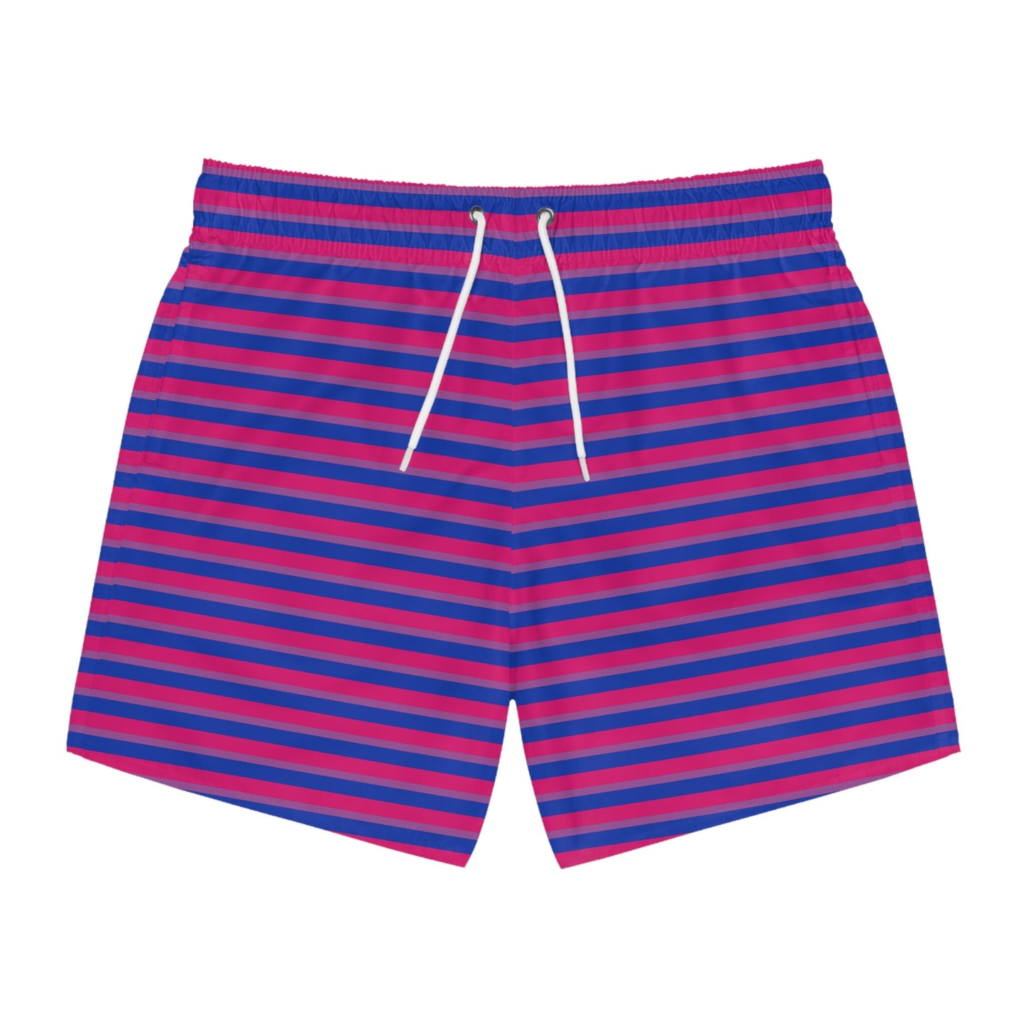 Bisexual Pride Flag Swim Trunks