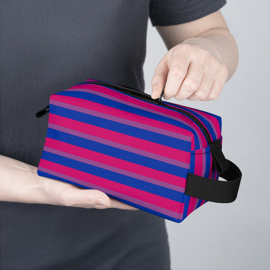 Bisexual Pride Flag Toiletry Bag