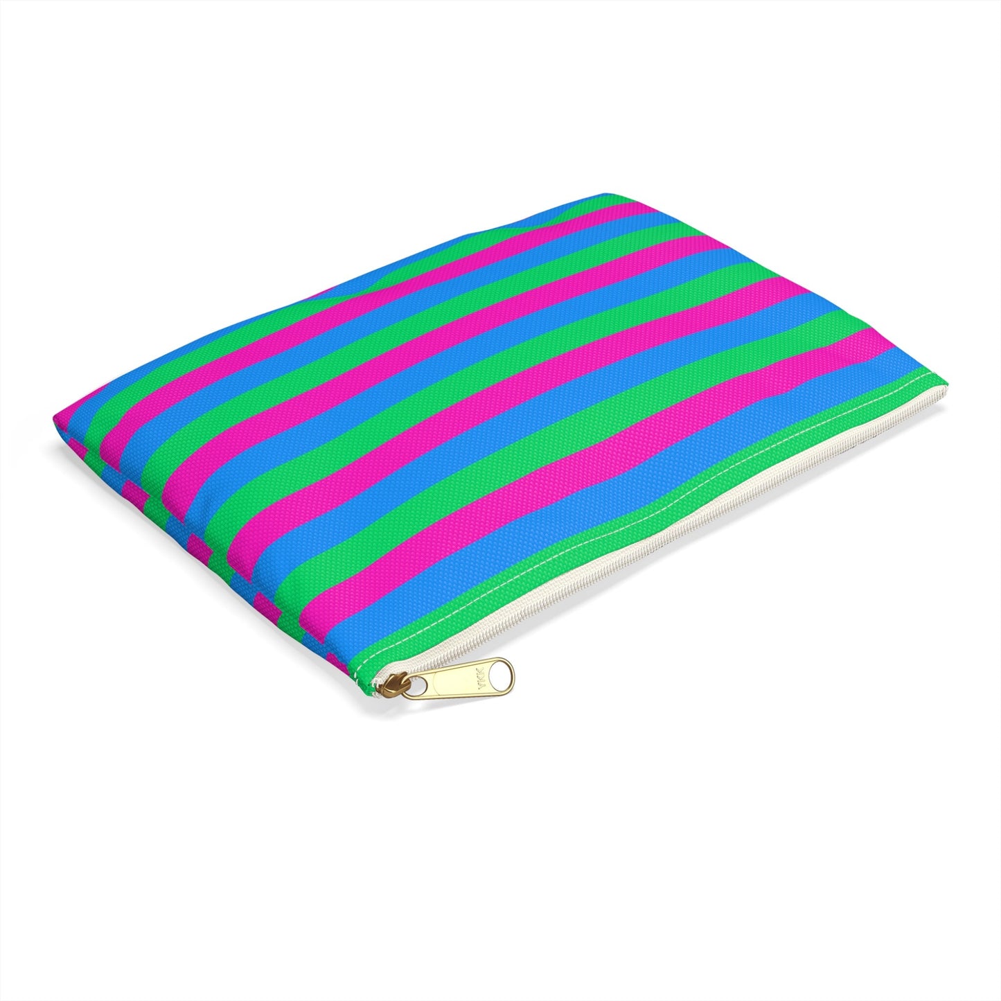 Polysexual Pride Flag Accessory Pouch