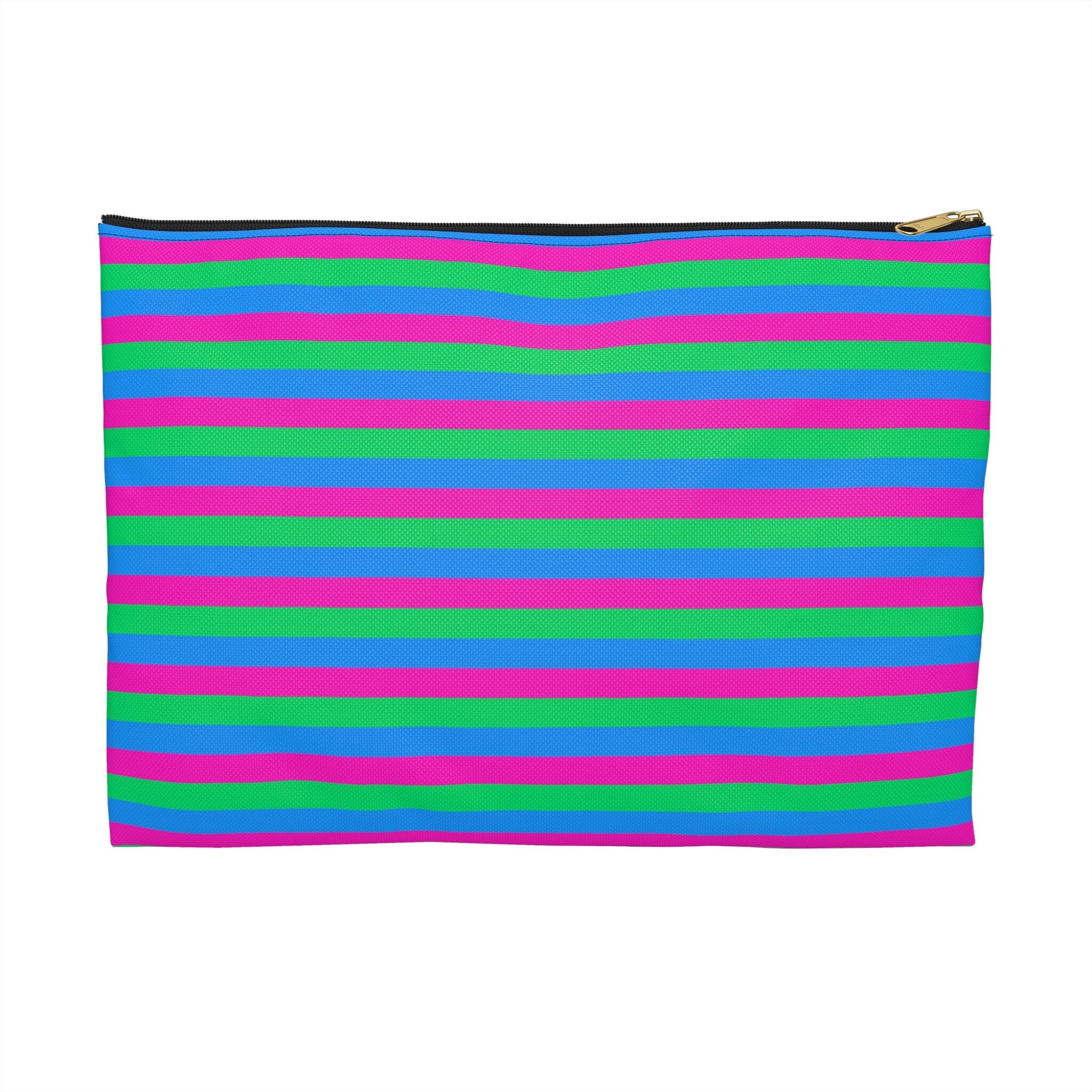 Polysexual Pride Flag Accessory Pouch