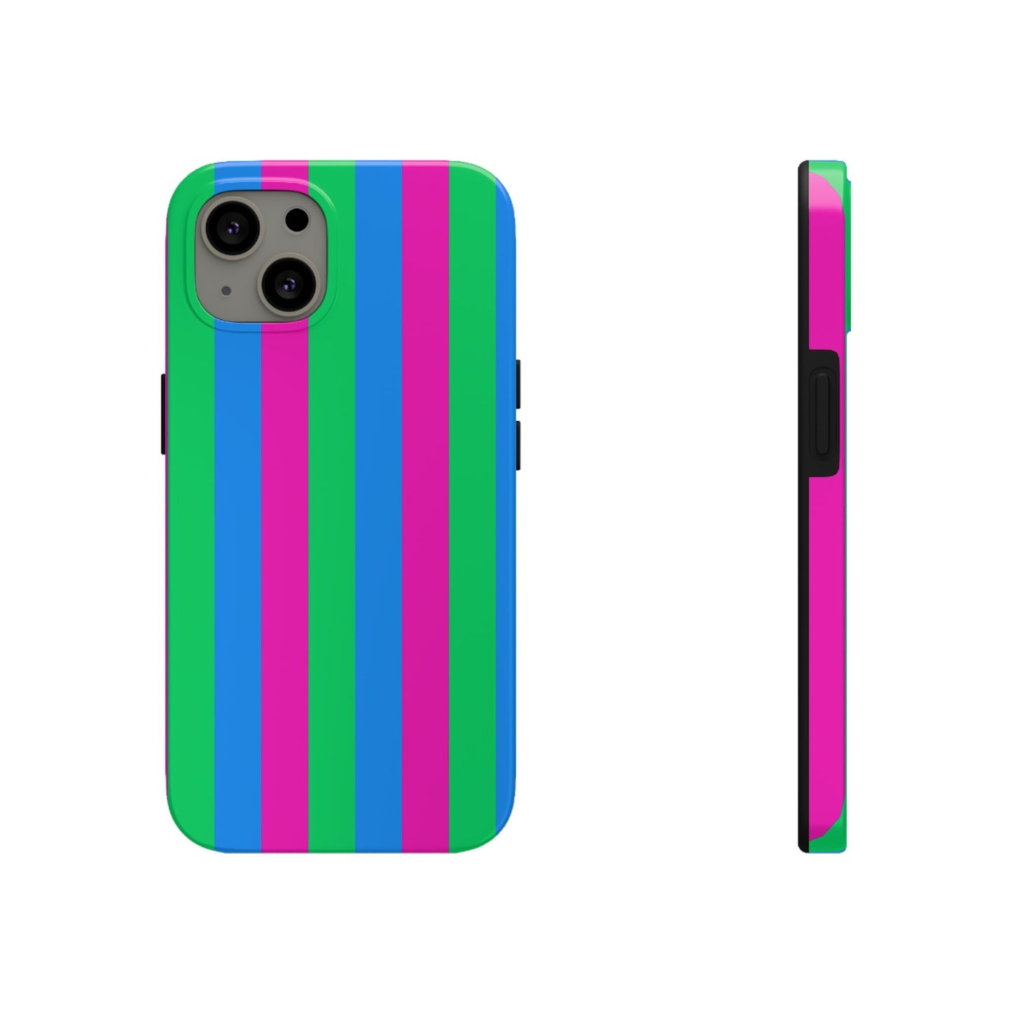 Polysexual Flag Tough Phone Cases