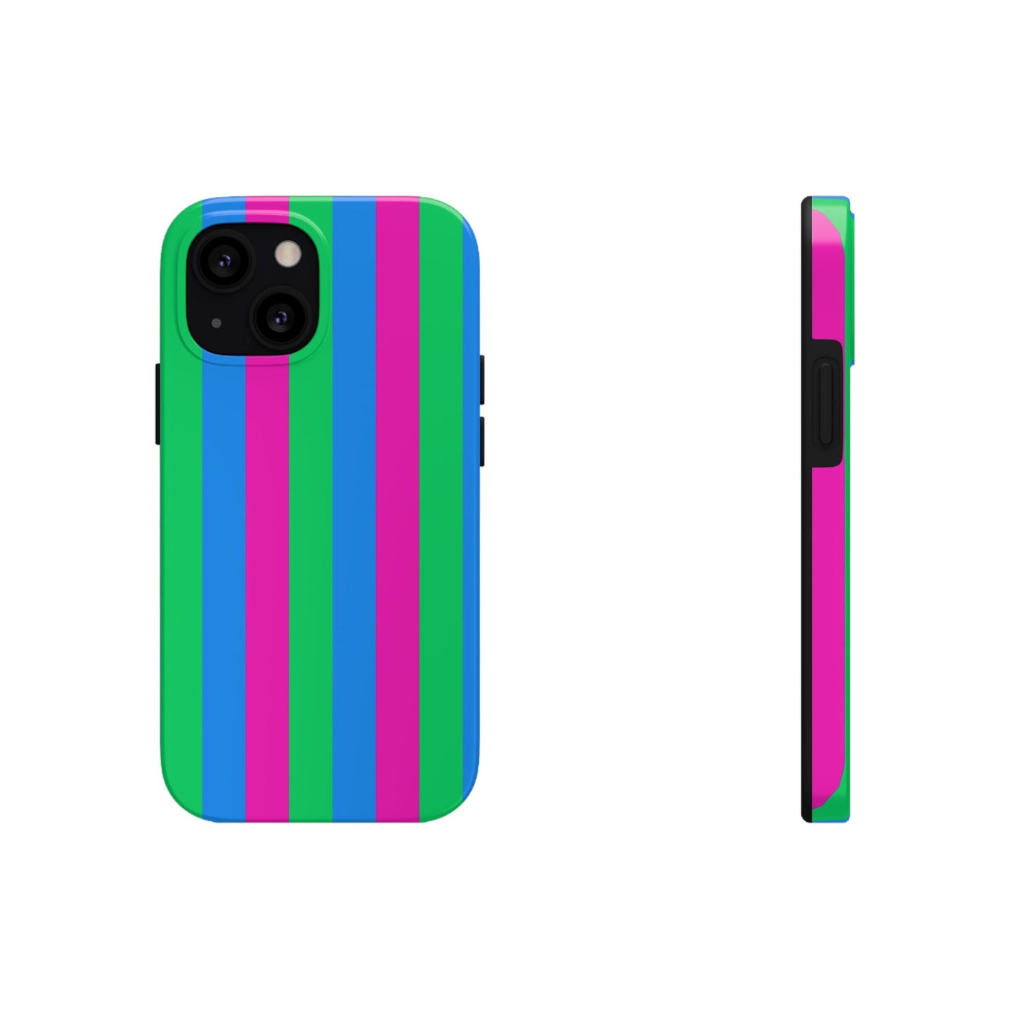 Polysexual Flag Tough Phone Cases