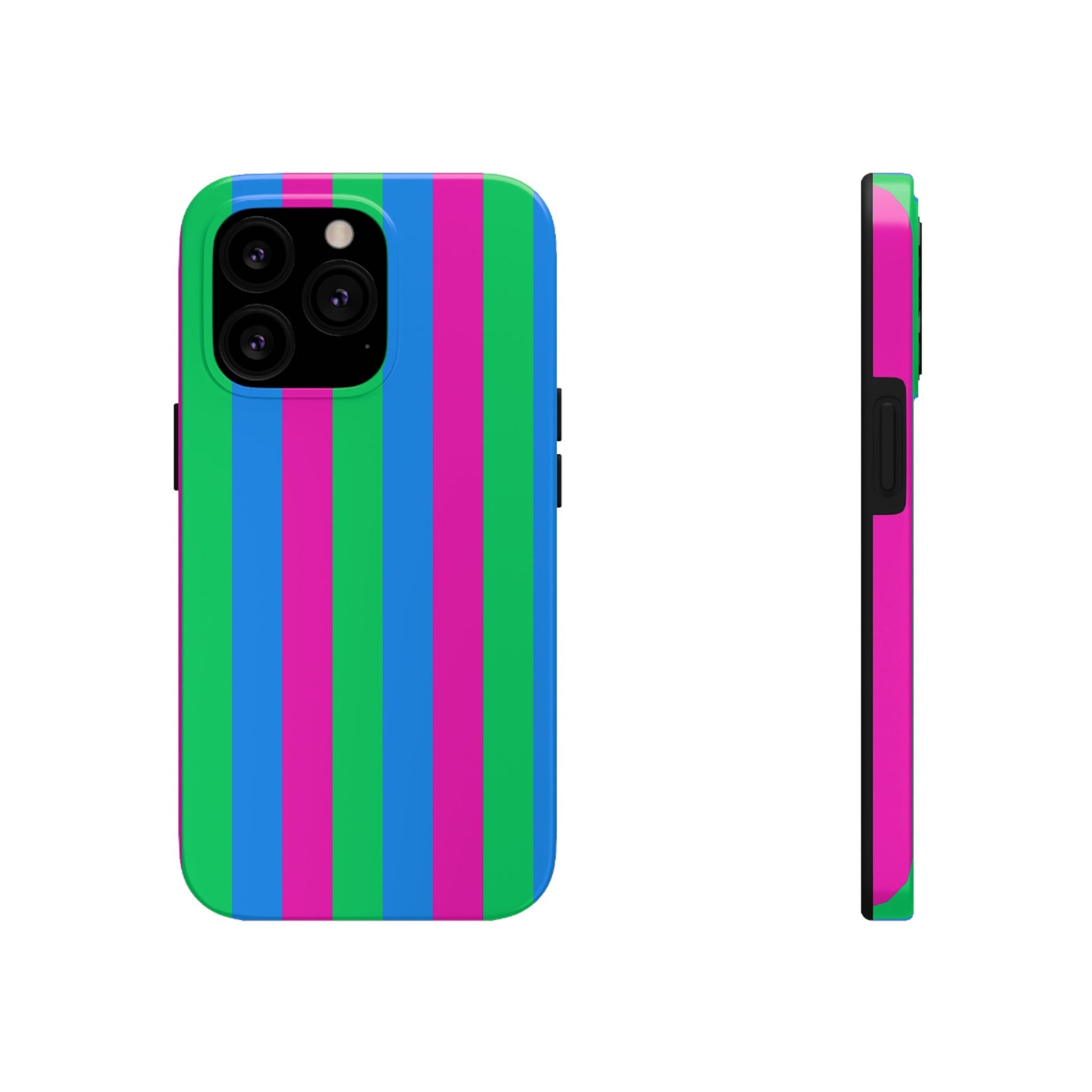 Polysexual Flag Tough Phone Cases