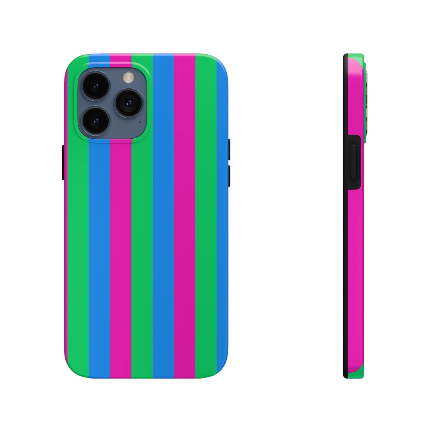 Polysexual Flag Tough Phone Cases