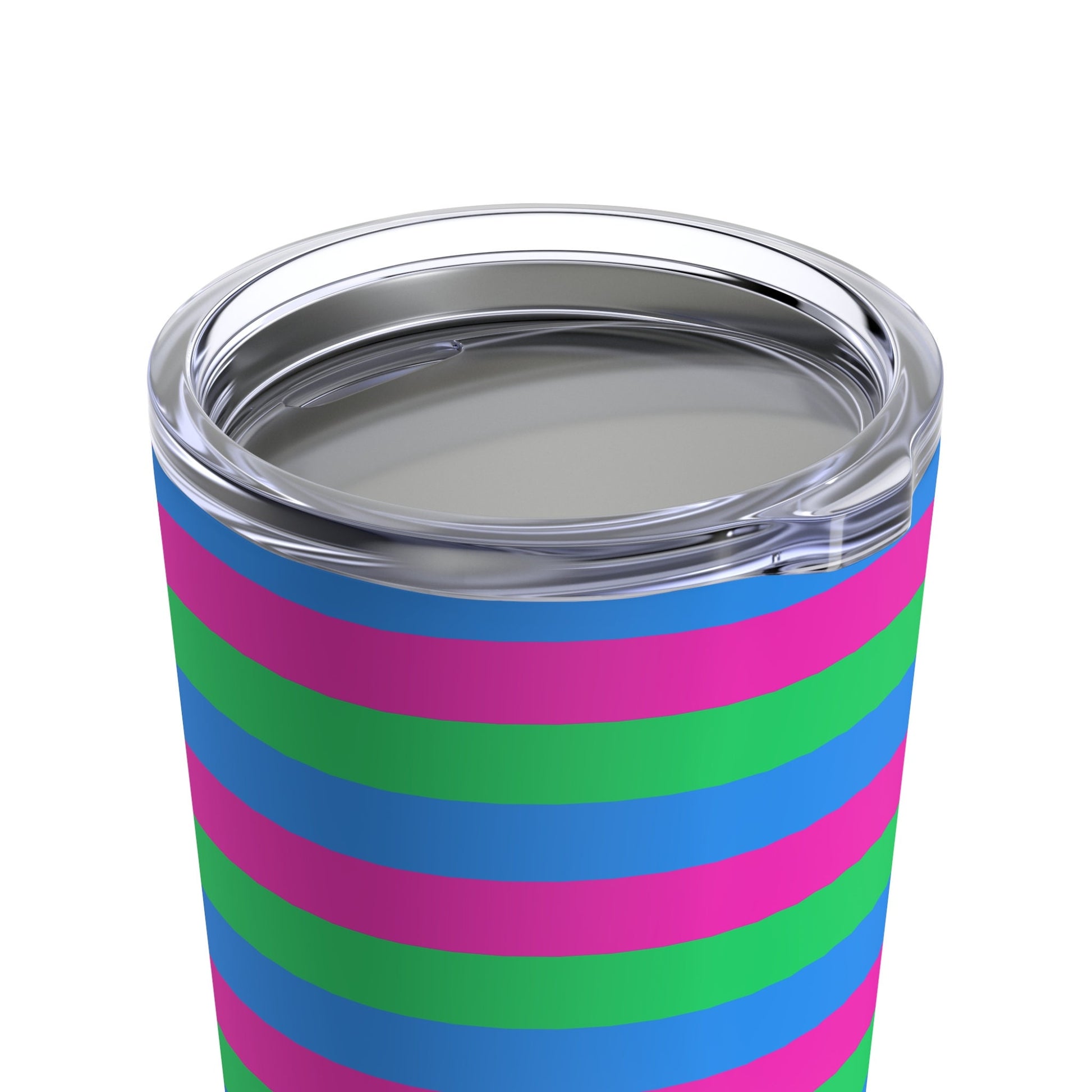 Polysexual Pride Flag Tumbler 20oz