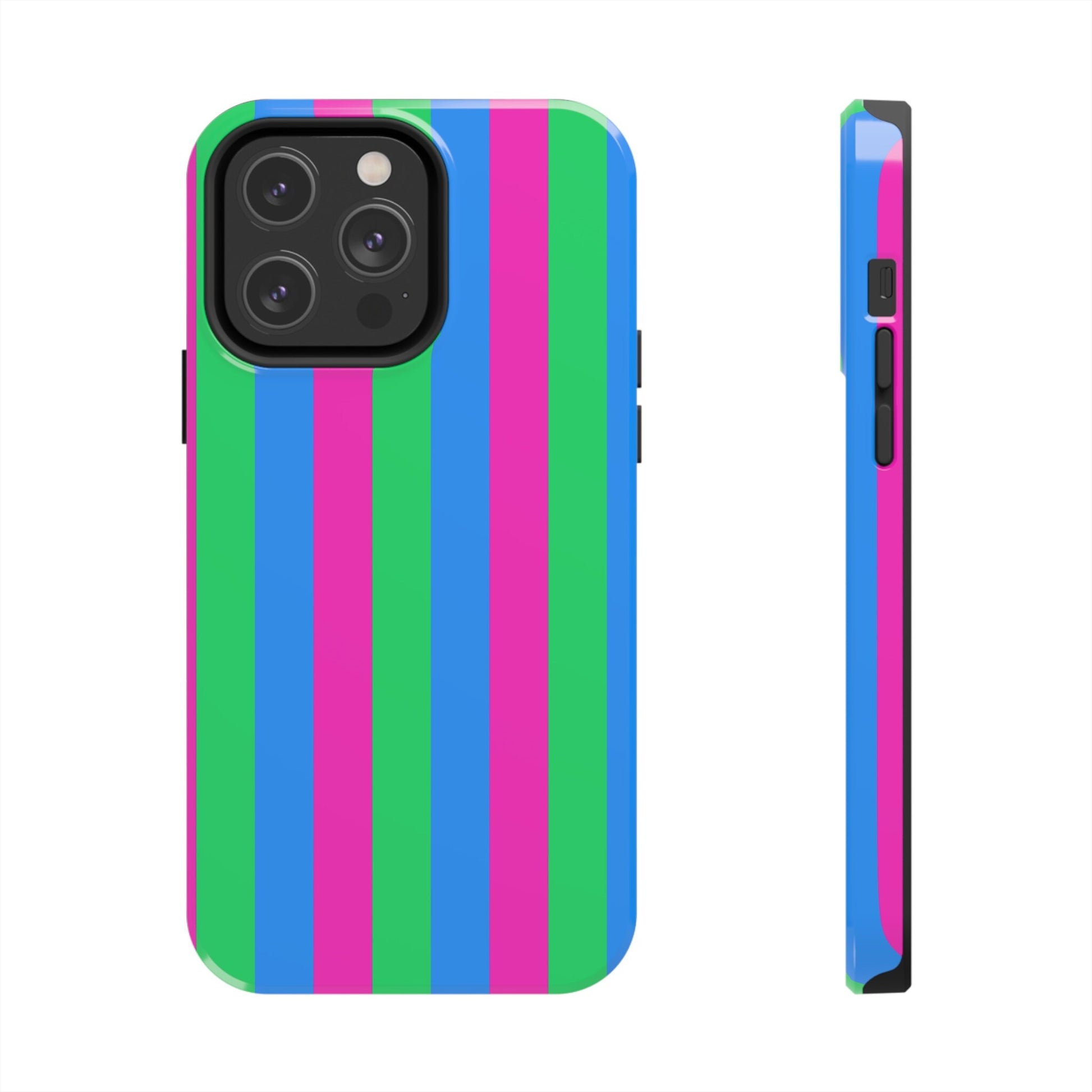 Polysexual Flag Tough Phone Cases