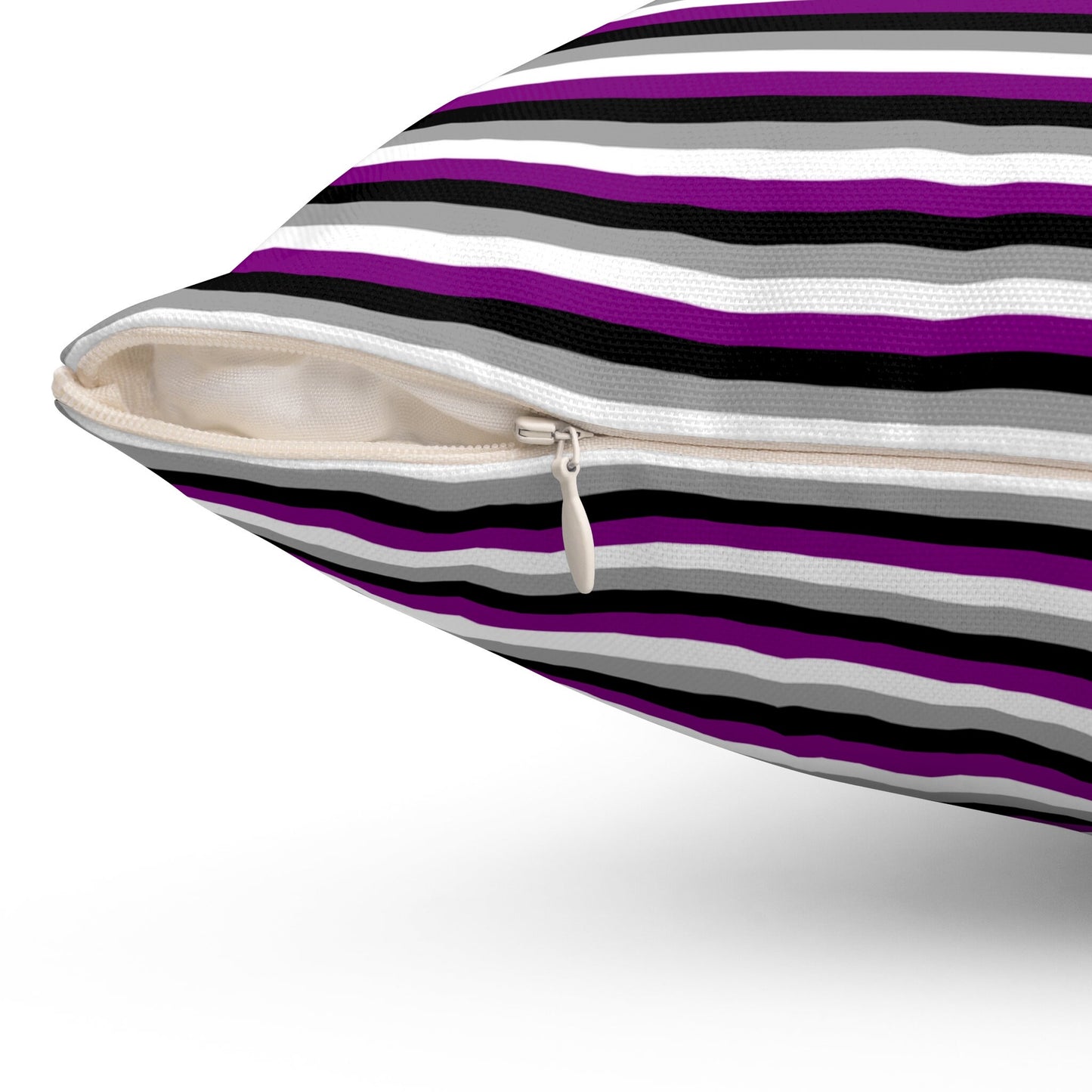 Asexual Pride Spun Polyester Square Pillow