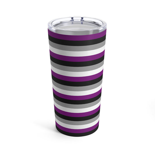 Asexual Pride Flag Tumbler 20oz