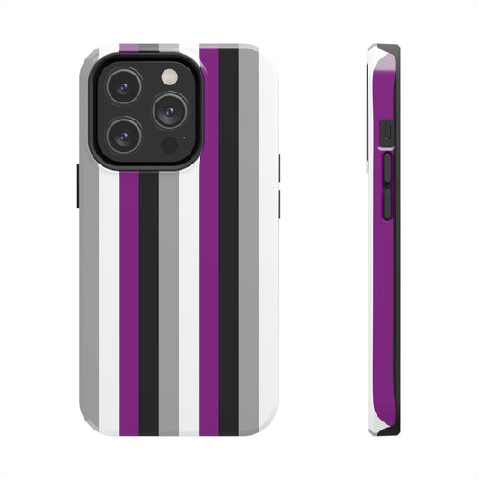 Asexual Flag Tough Phone Cases