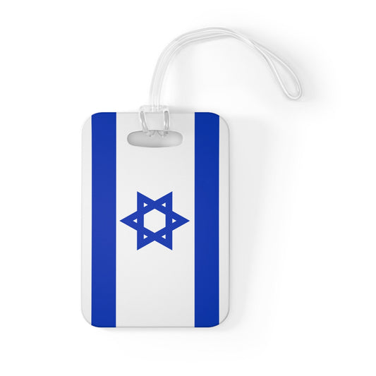 Jewish Isreal Flag Luggage Bag Tag