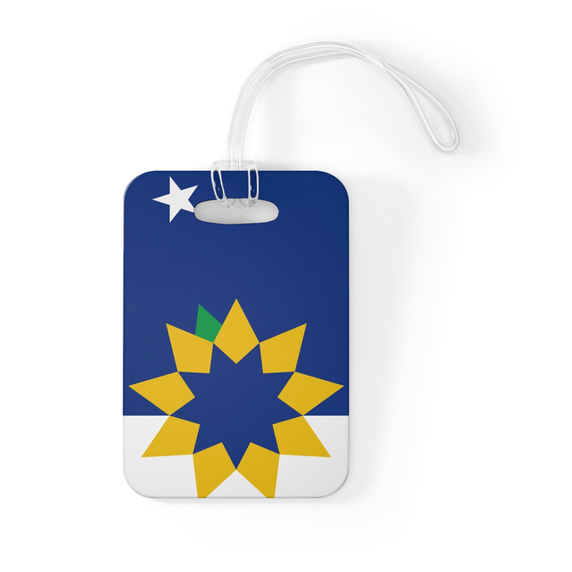 Topeka Kansas Flag Luggage Bag Tag